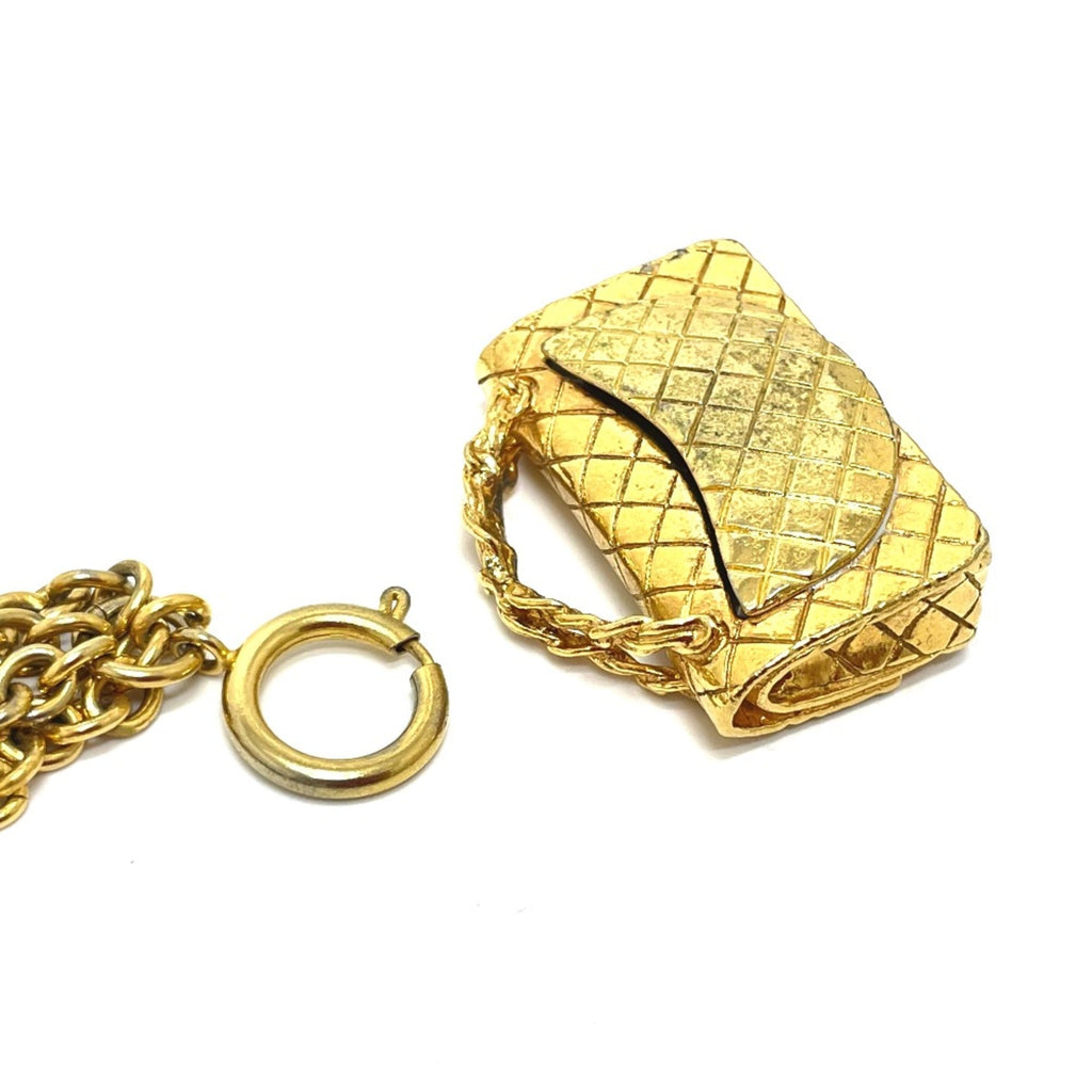 Vintage Pendant Necklace Gold