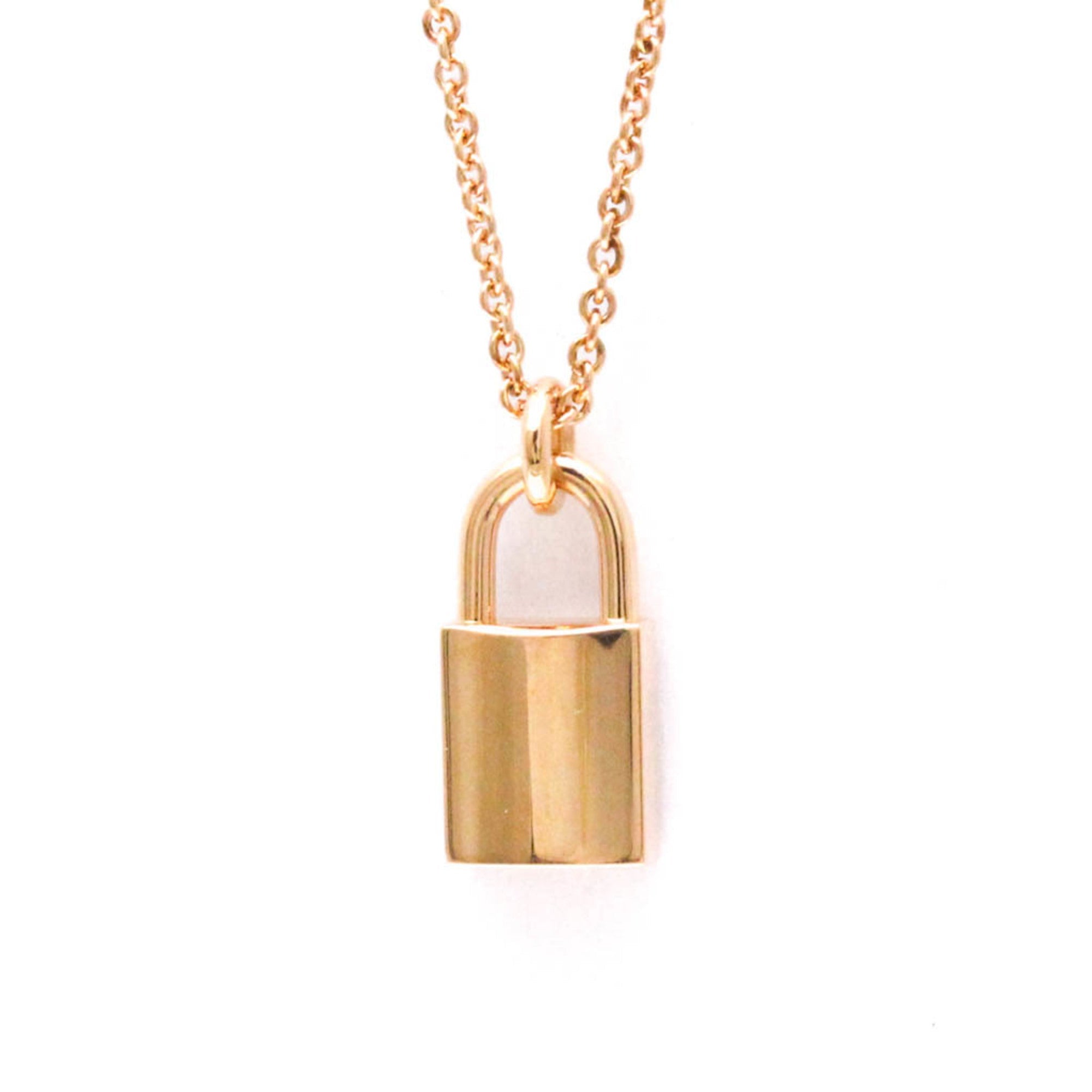 Cadena Pendant Necklace 18K Rose Gold with Diamond