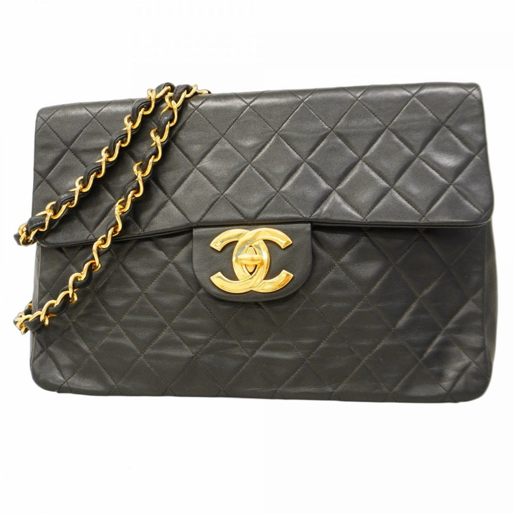 Vintage Classic Single Flap Bag Quilted Lambskin Maxi