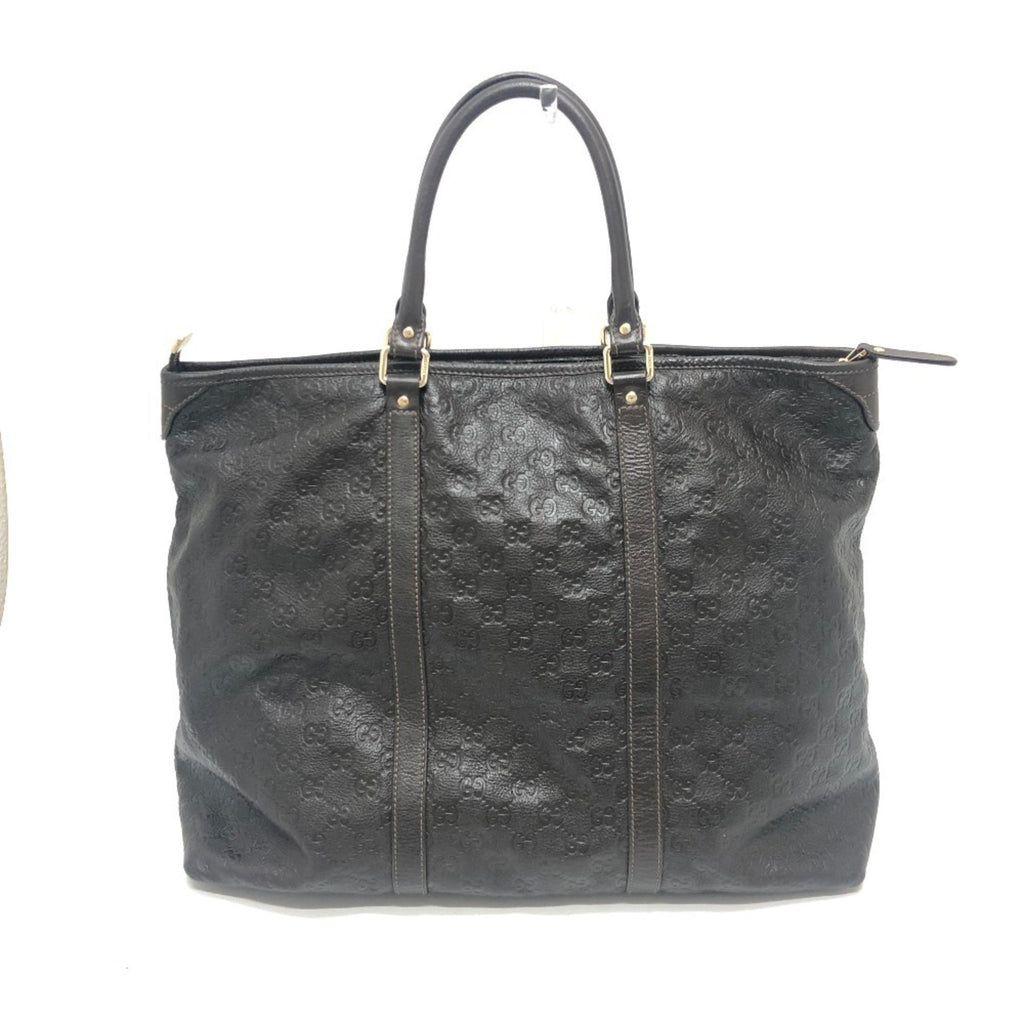 Joy Zip Top Tote Guccissima Leather Medium