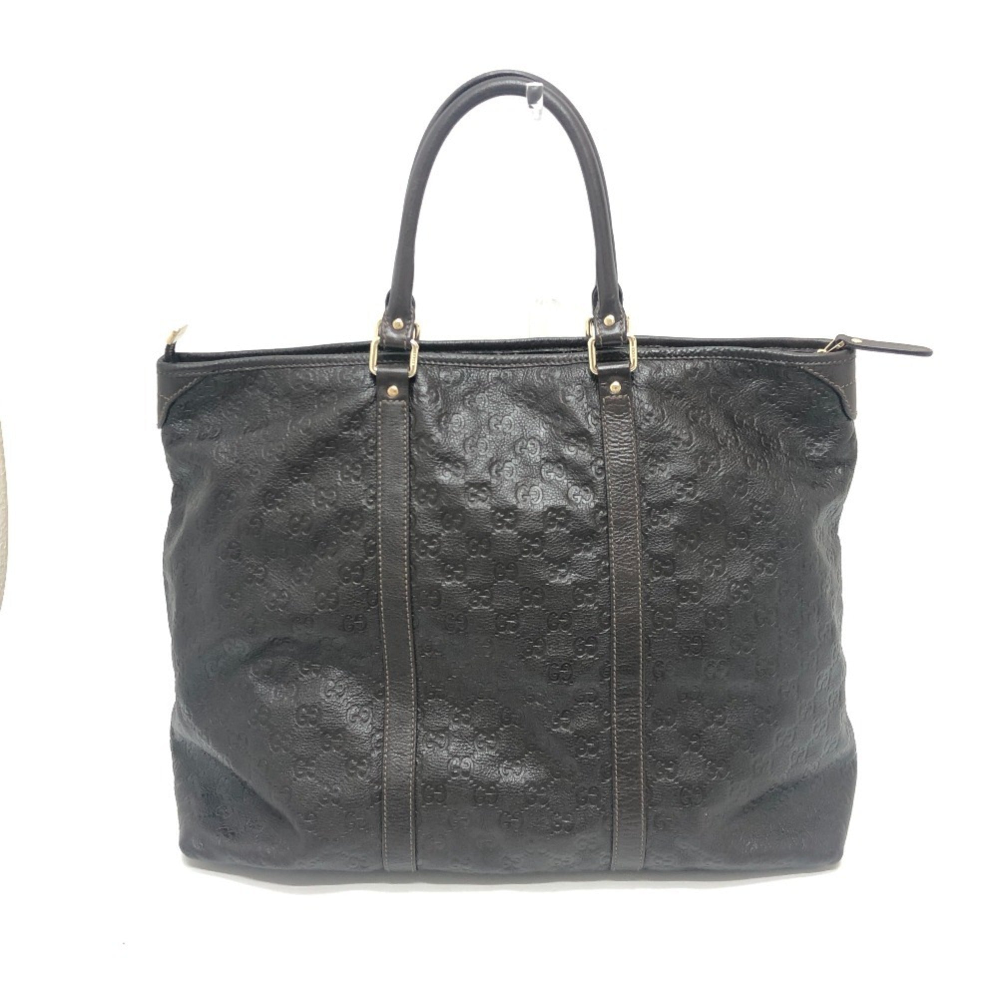 Joy Zip Top Tote Guccissima Leather Medium