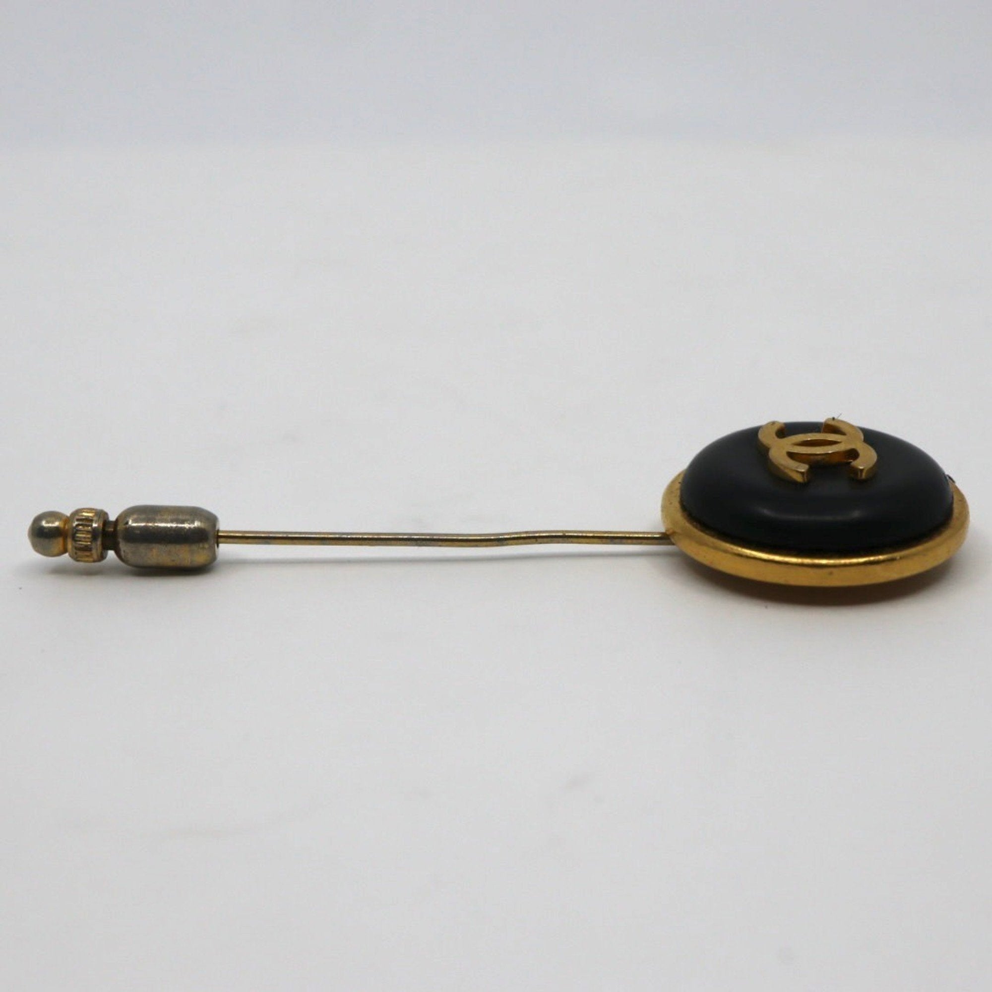 CC Logo Brooch Metal