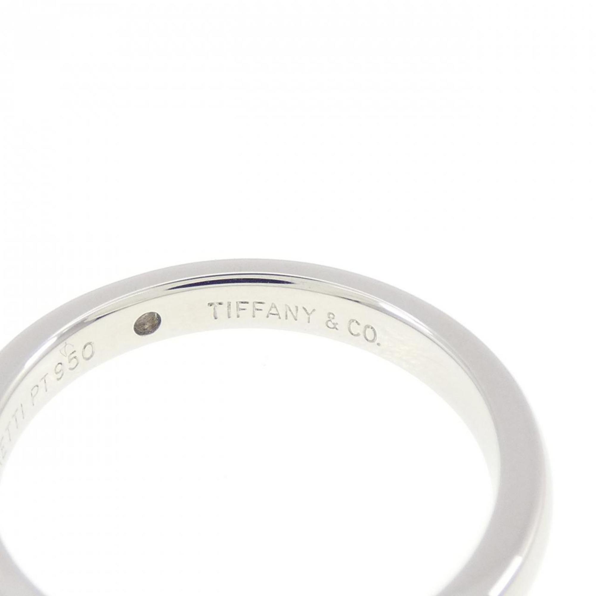Stacking Ring Platinum with Diamond