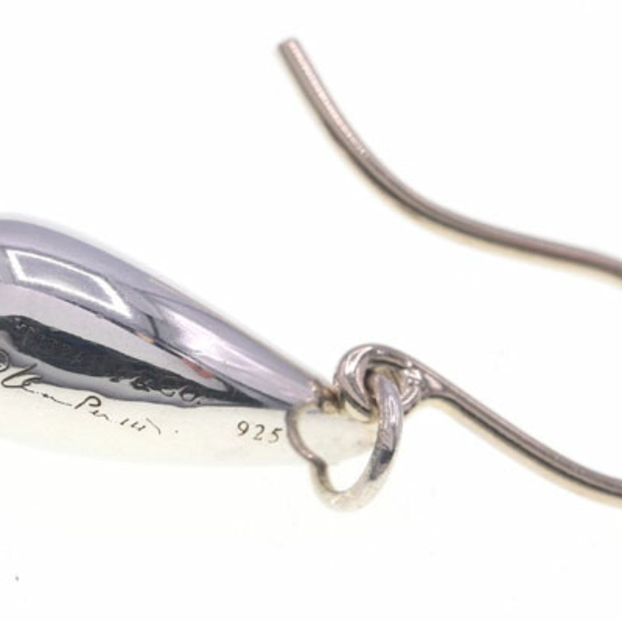 Elsa Peretti Earrings Sterling Silver 13mm Sterling Silver