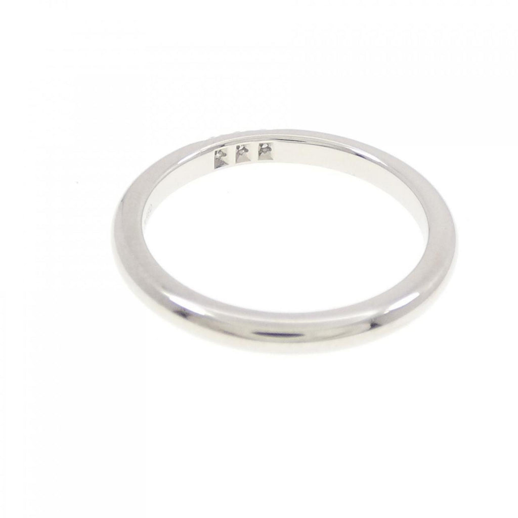 Band Ring Platinum with Diamond