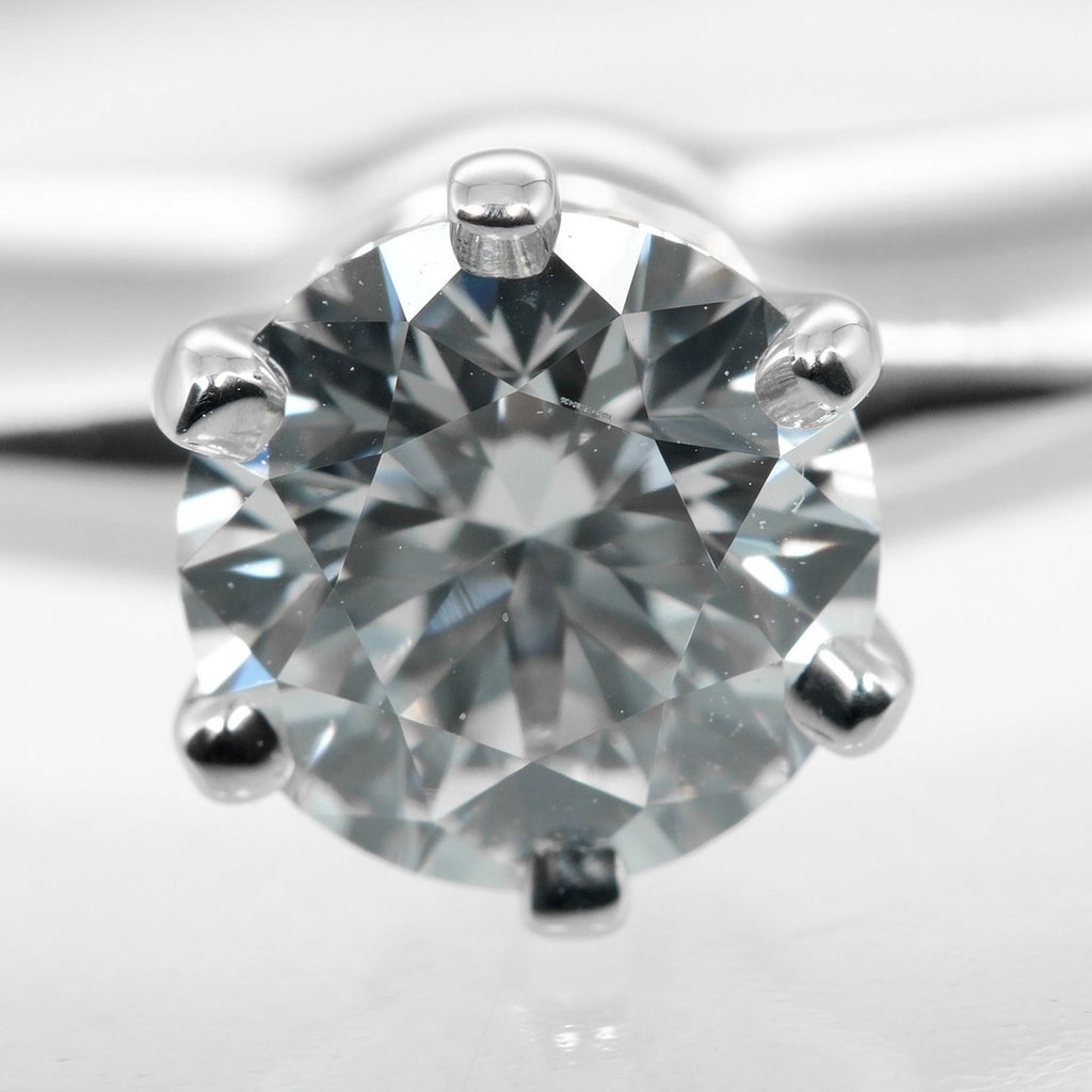 Solitaire Ring Platinum with Diamond
