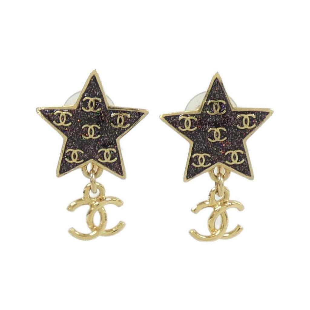 Earrings Gold-Tone Metal