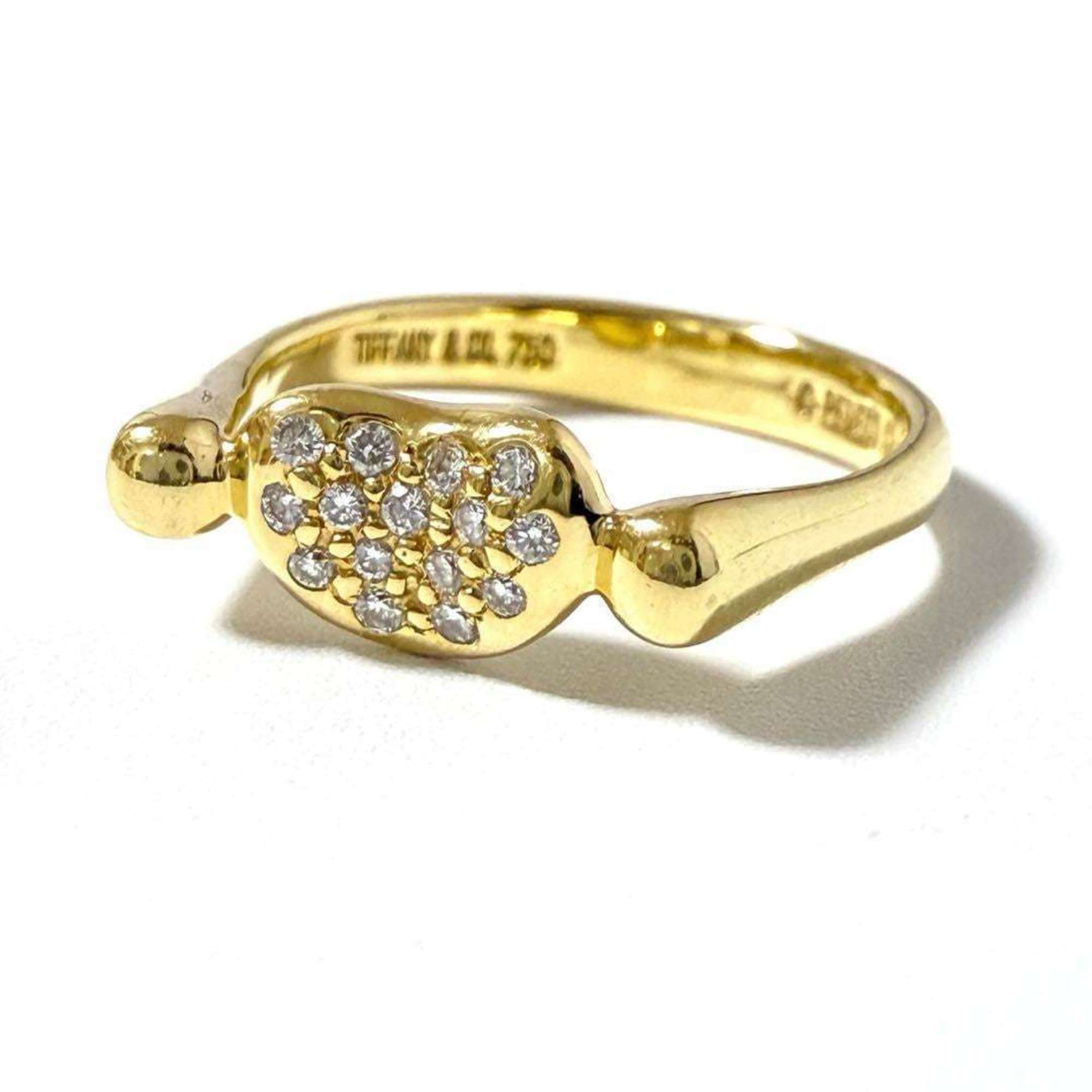 Bean Ring 18K Yellow Gold
