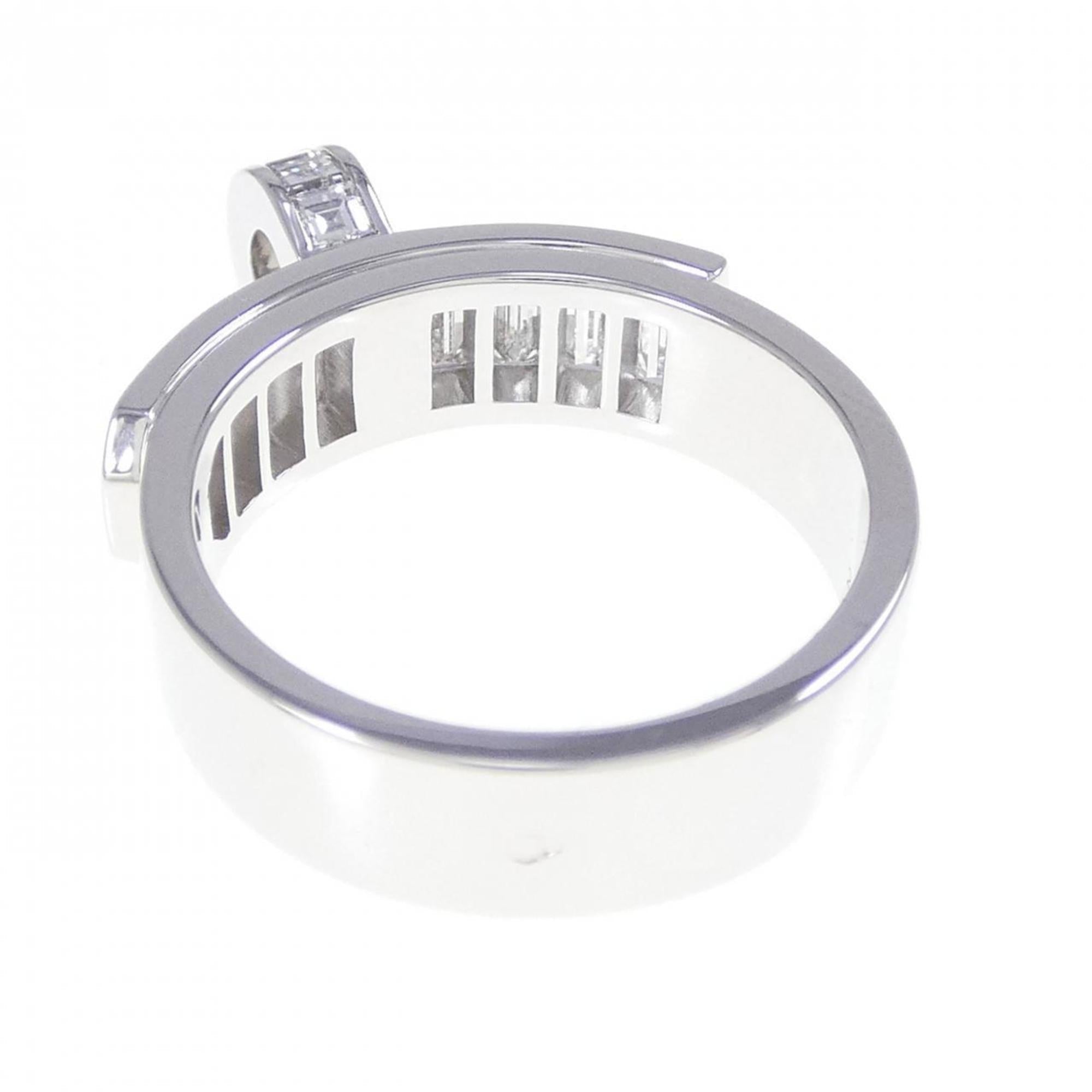 Ring 18K White Gold with Diamond Mini