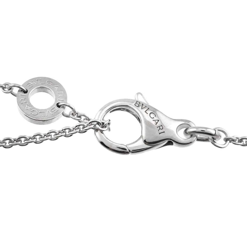 Pendant Necklace 18K White Gold 45cm