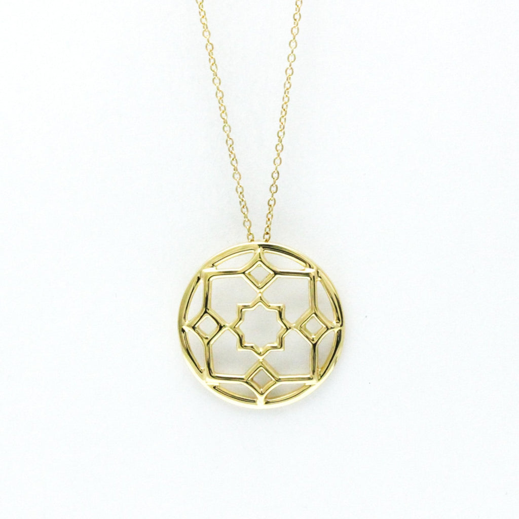 Marrakech Pendant Necklace 18K Yellow Gold