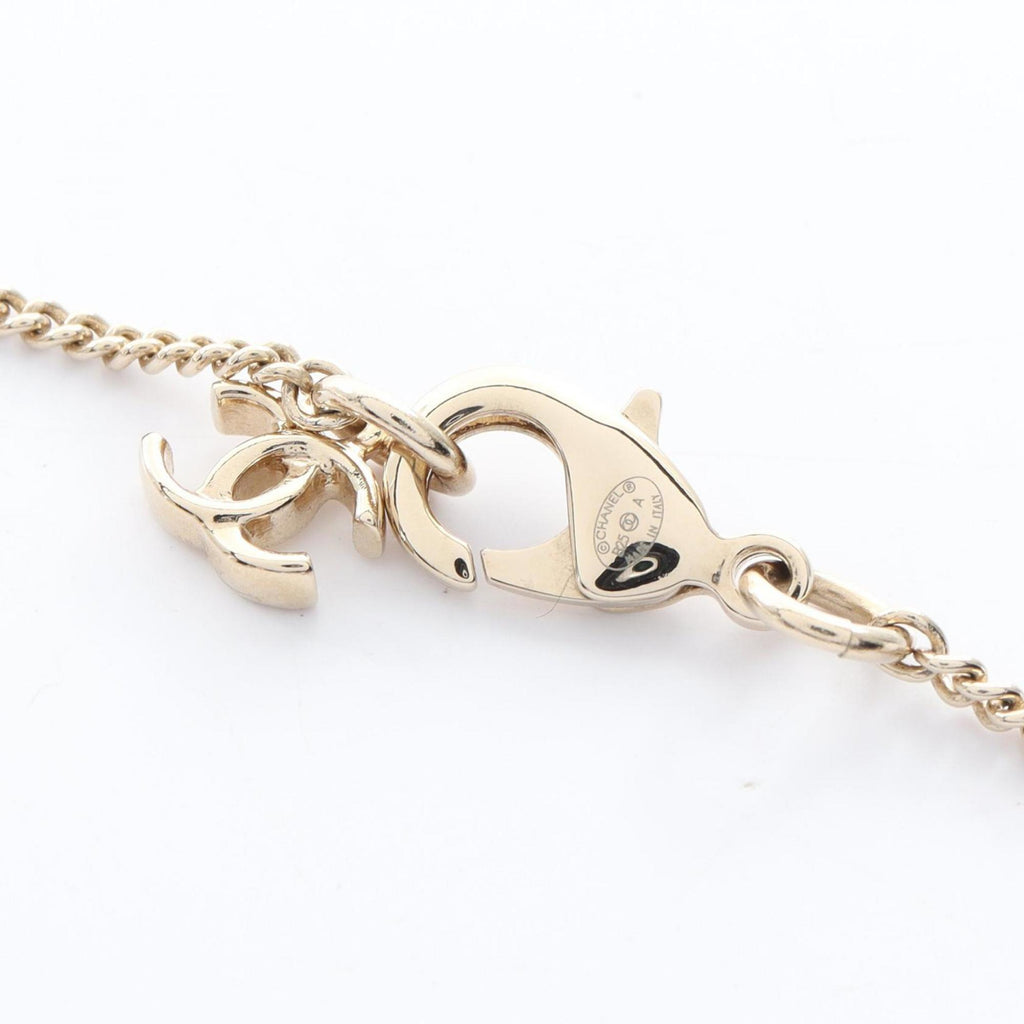 CC Logo Star Pendant Necklace Sterling Silver