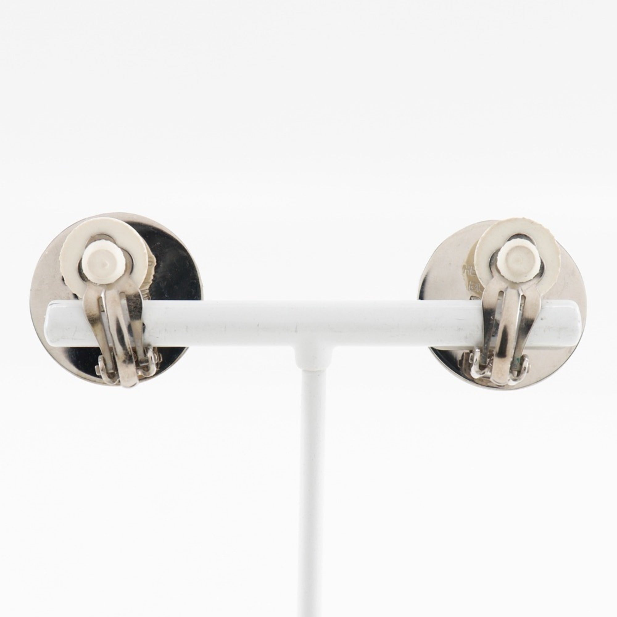 Clip-On Earrings Clip-On Silver-Tone Metal