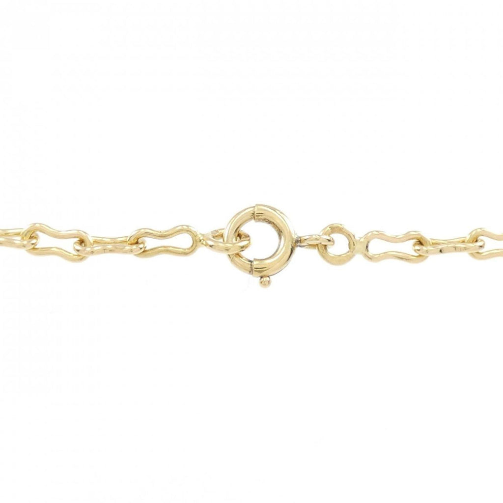 Pendant Necklace 18K Yellow Gold with Tiger Eye