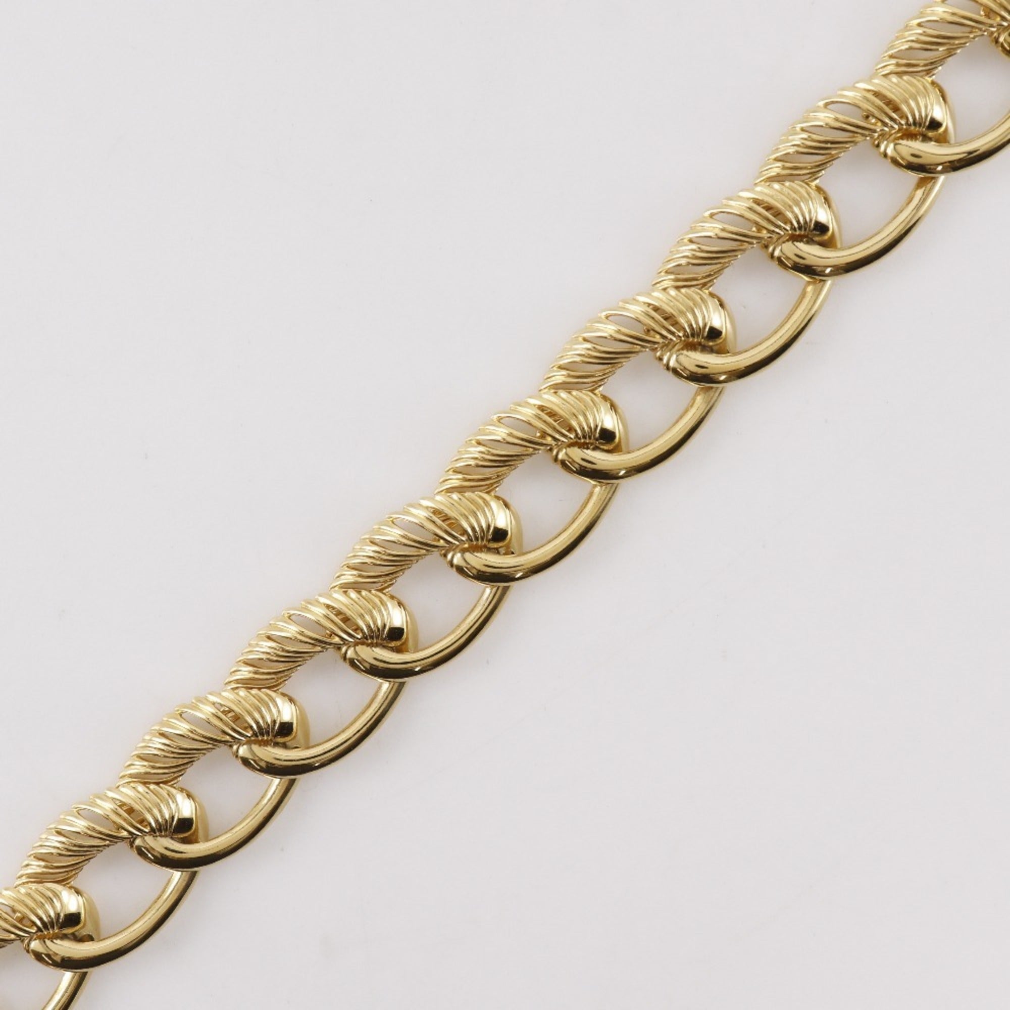 Big Chain Pendant Necklace Gold Plated