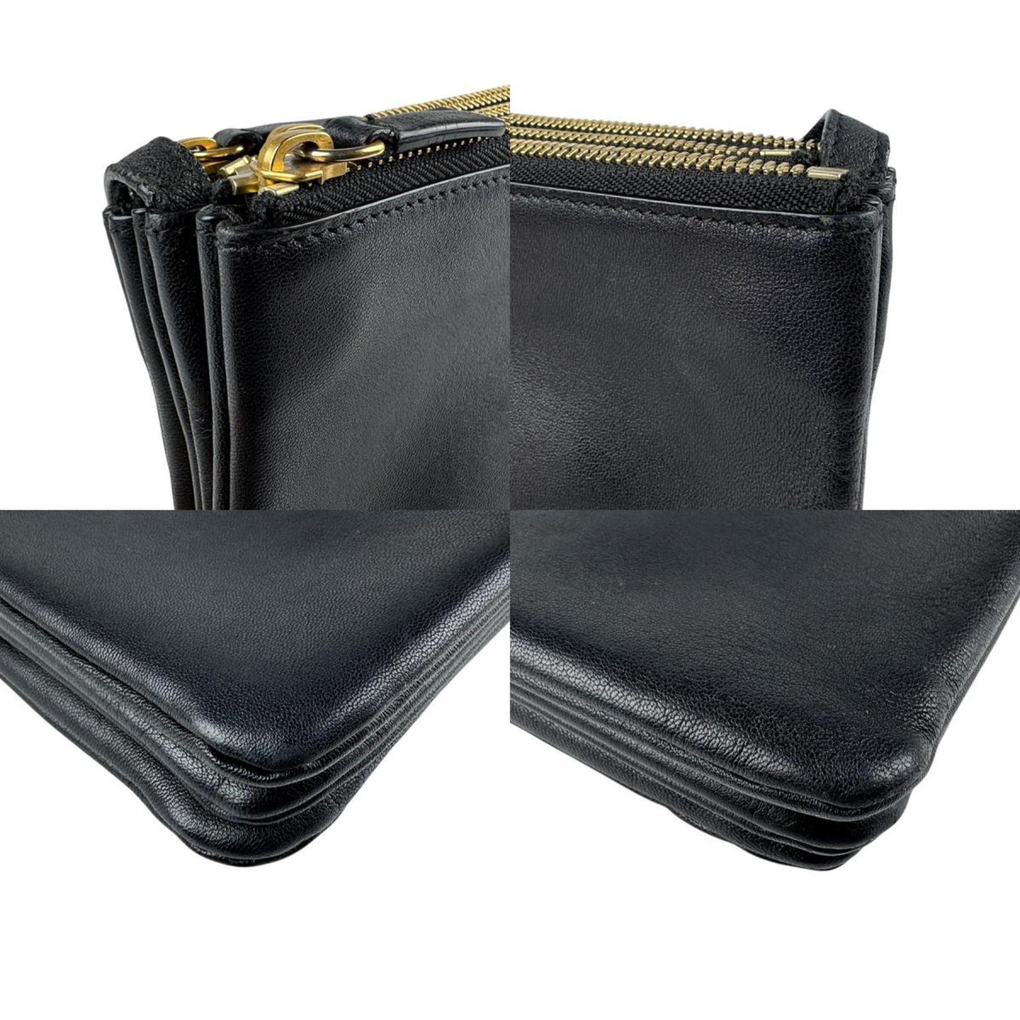 Trio Crossbody Bag Leather Small