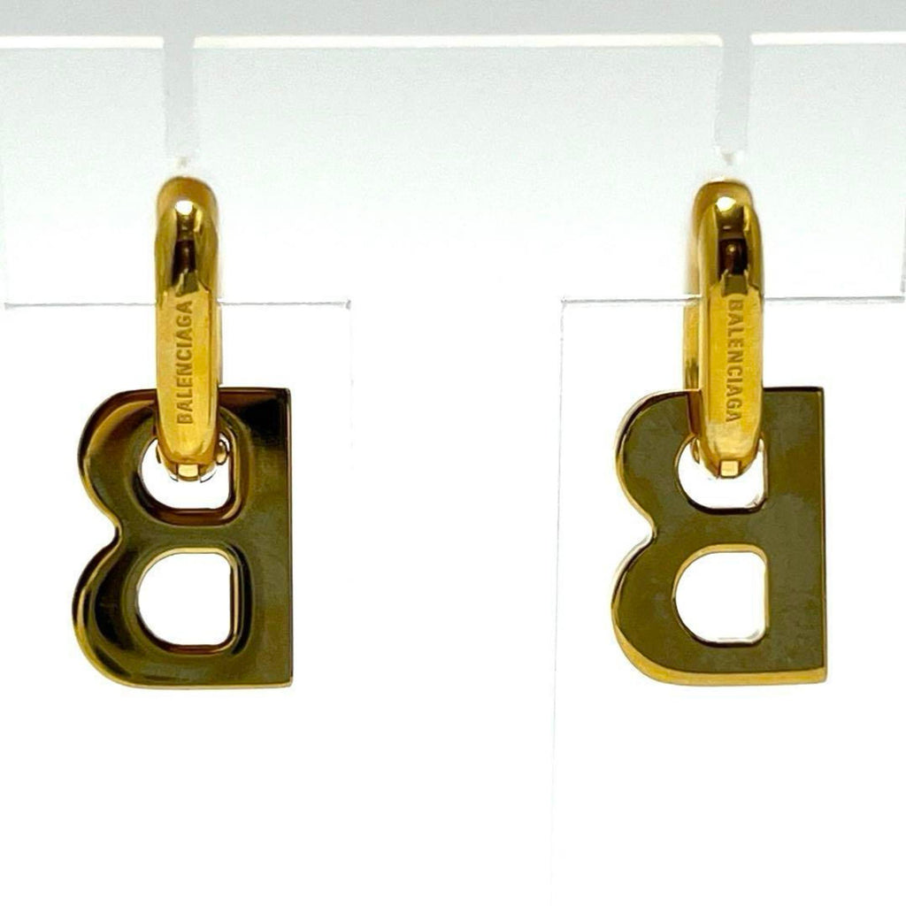 Earrings Gold-Tone Metal