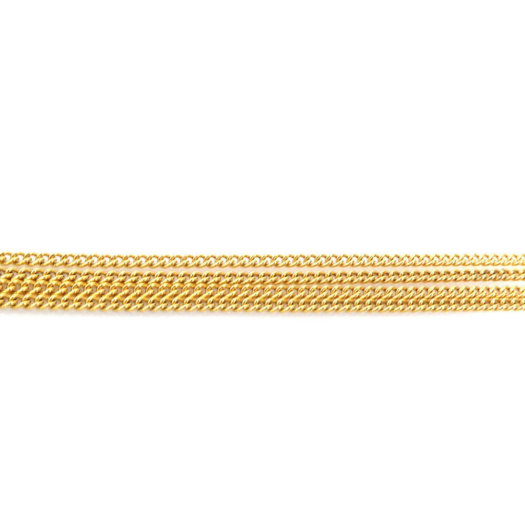 Pendant Necklace Gold Metal