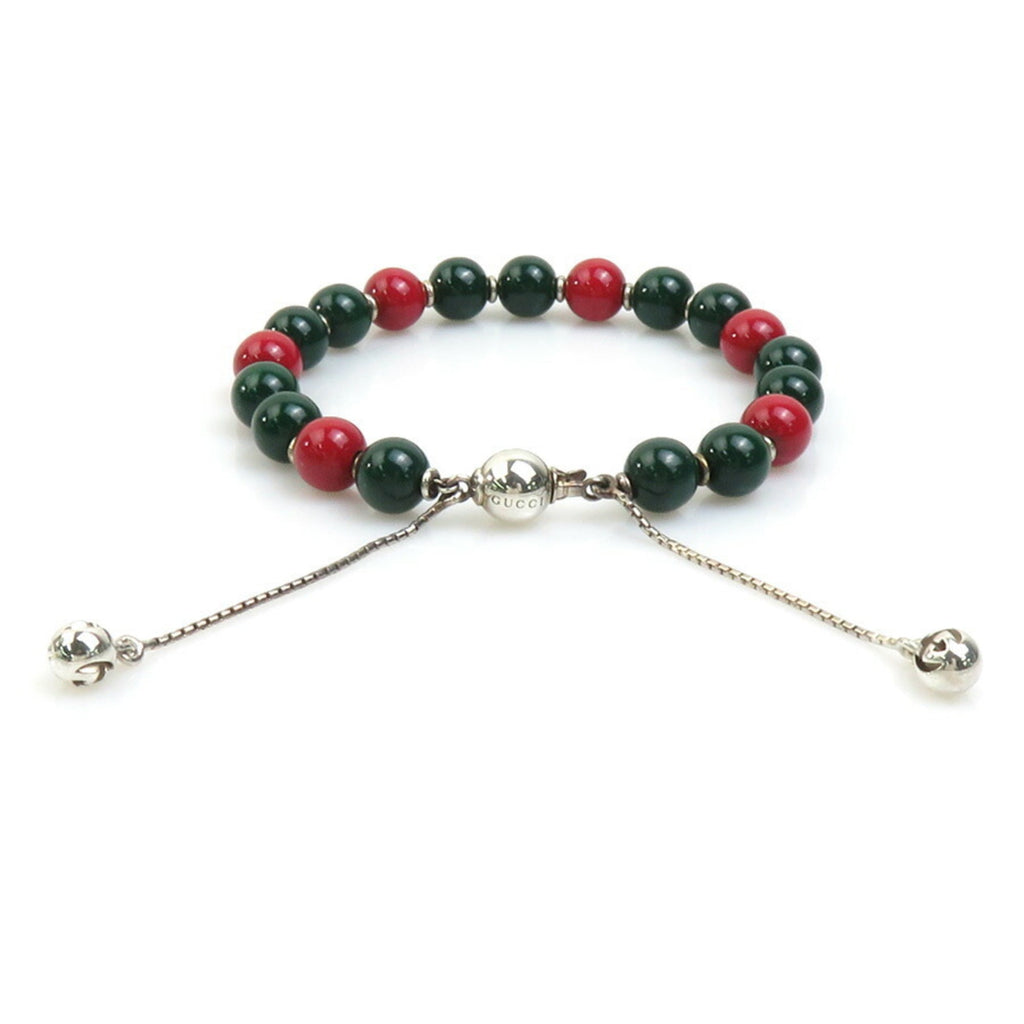 Bracelet Metal Green and Red