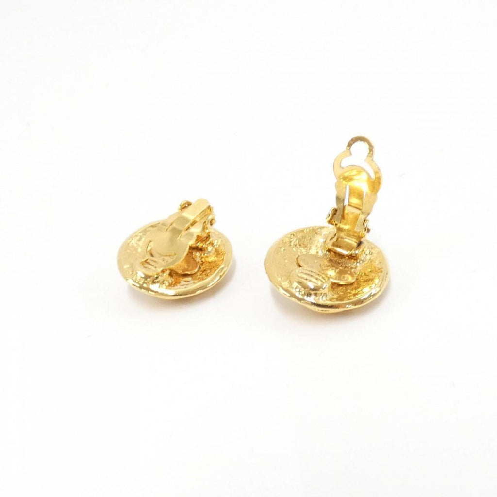 Clip-On Earrings Clip-On Gold-Tone Metal