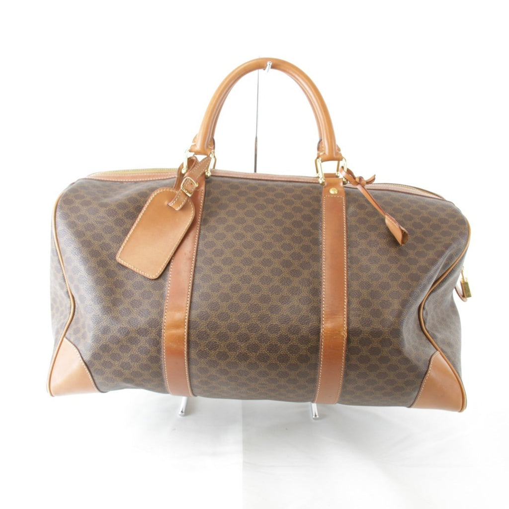 Vintage Duffle Bag Macadam Coated Canvas Large