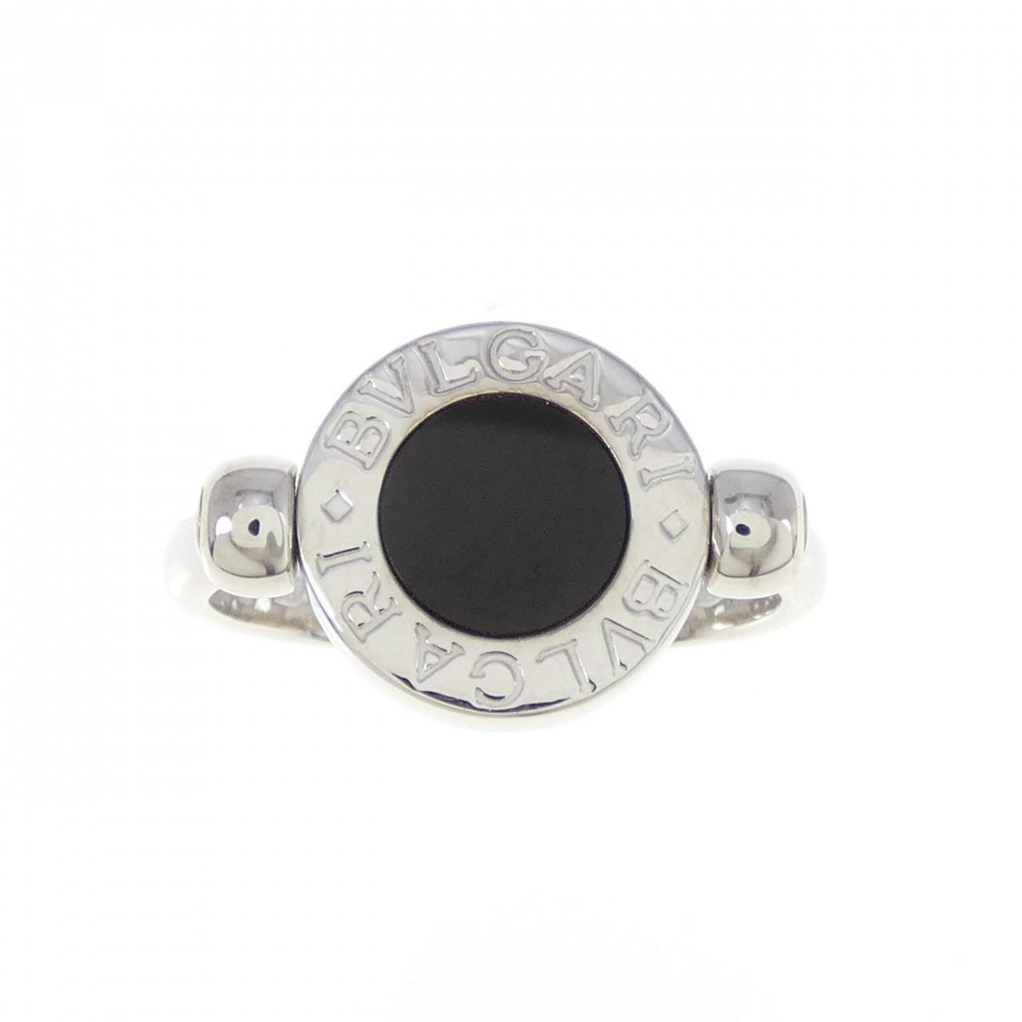 Ring with Diamond and Onyx