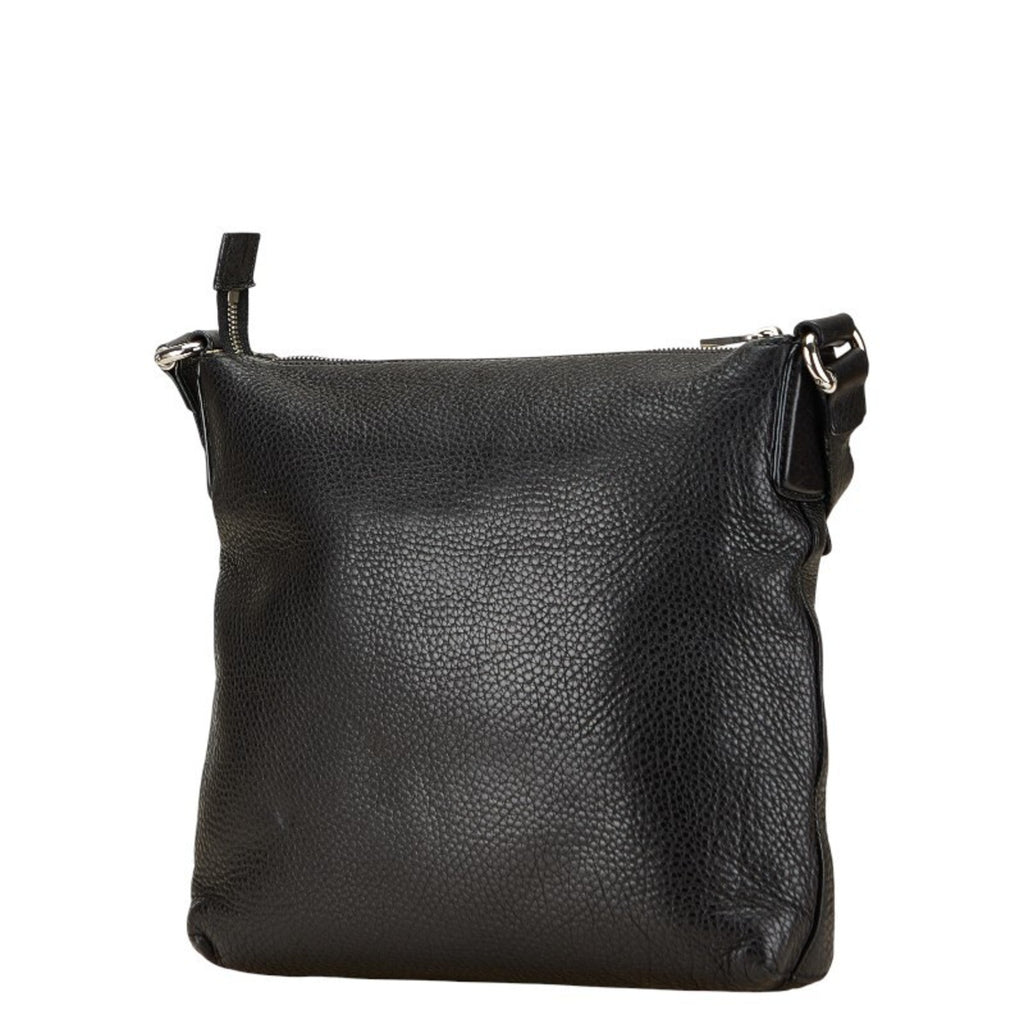Soho Front Pocket Messenger Bag Leather Medium