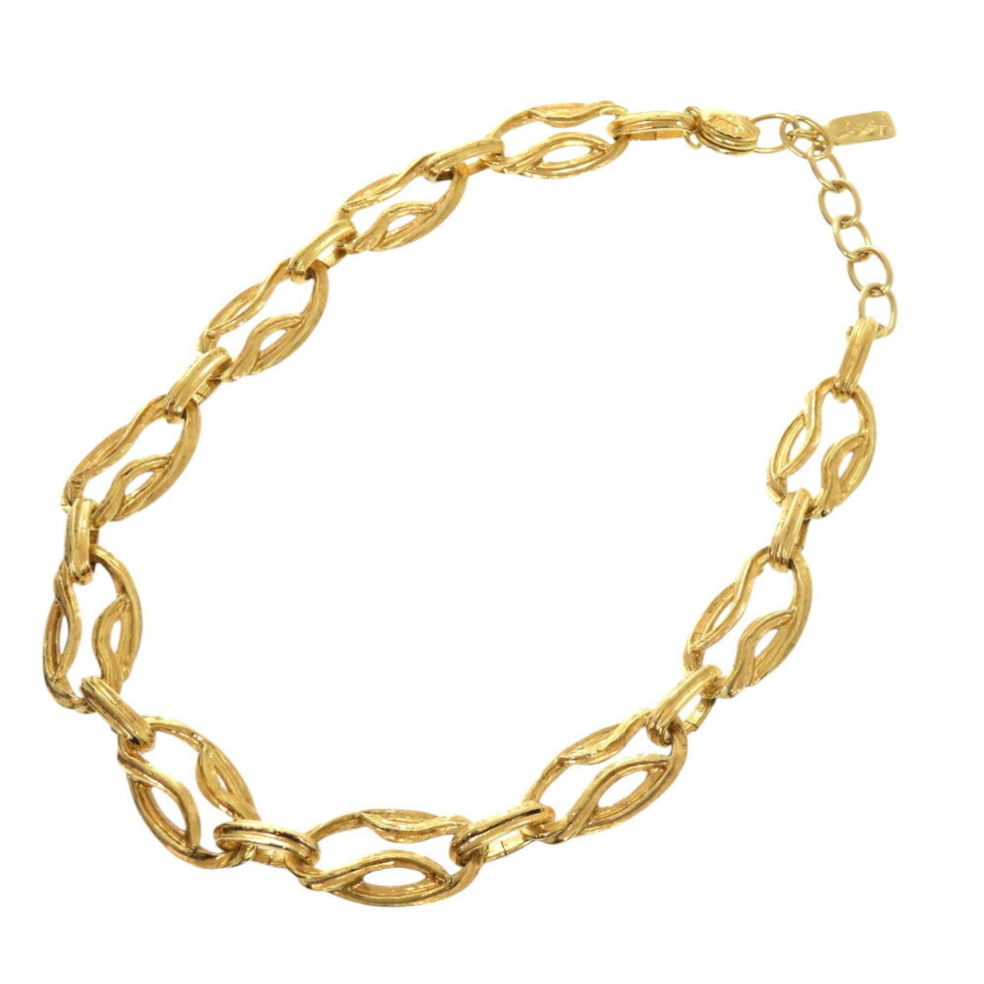 Pendant Necklace Gold Metal
