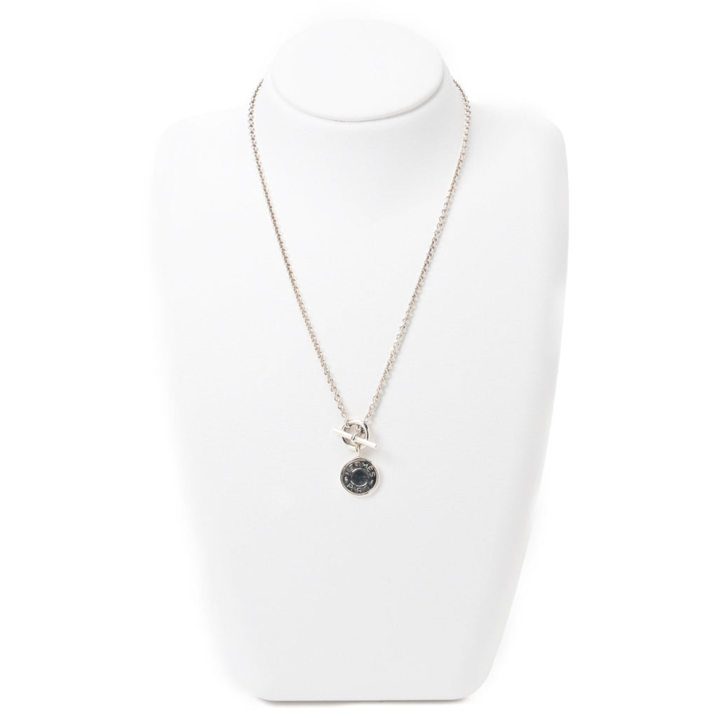 Amulet H Confetti Pendant Necklace Sterling Silver