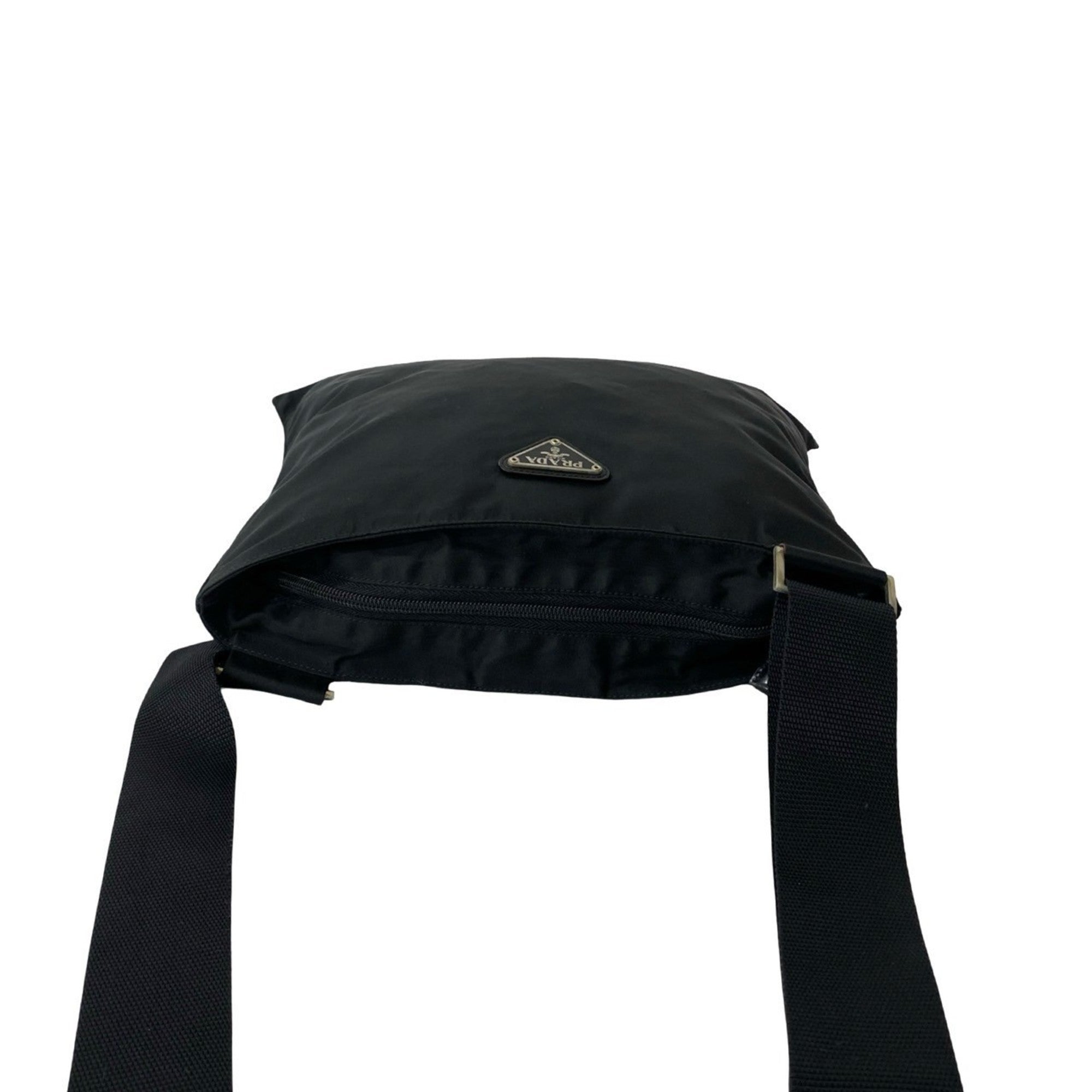 Flat Messenger Bag Tessuto Small