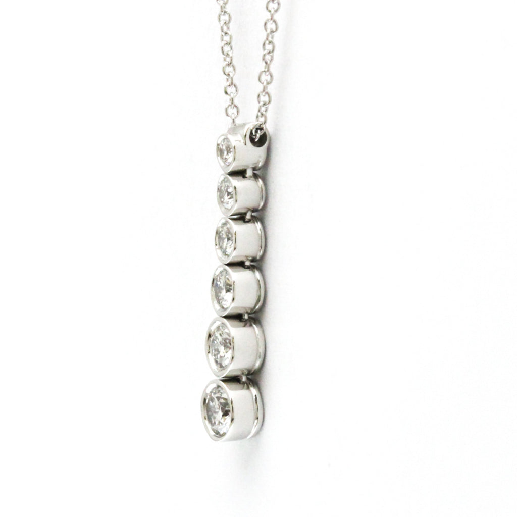Pendant Necklace Platinum With Diamond