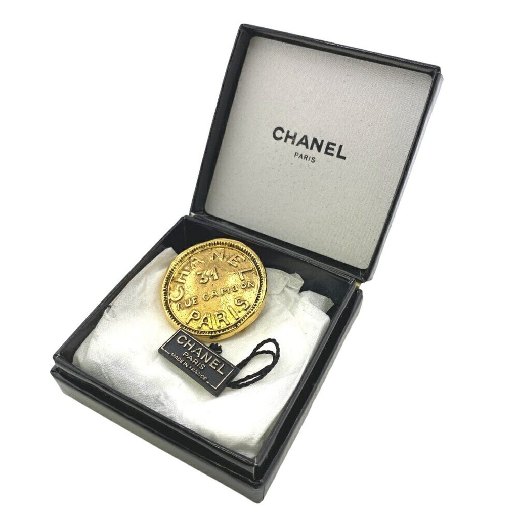 31 Rue Cambon 1135 Brooch Gold