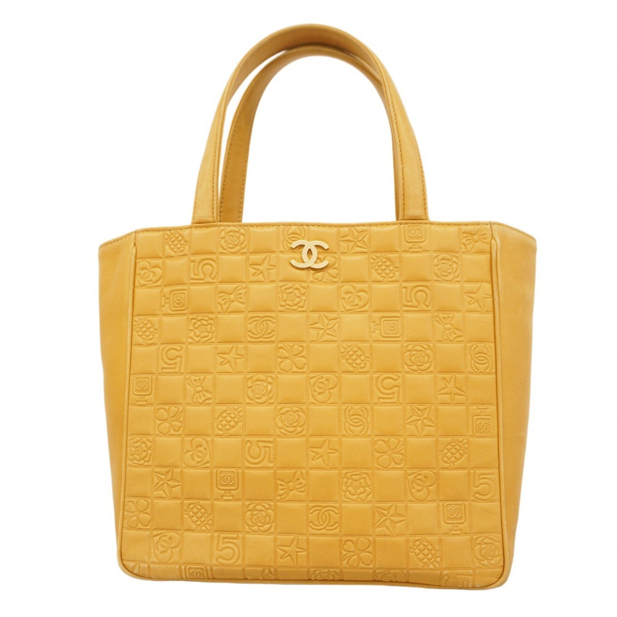 Precious Symbols Tote Embossed Quilted Lambskin Small