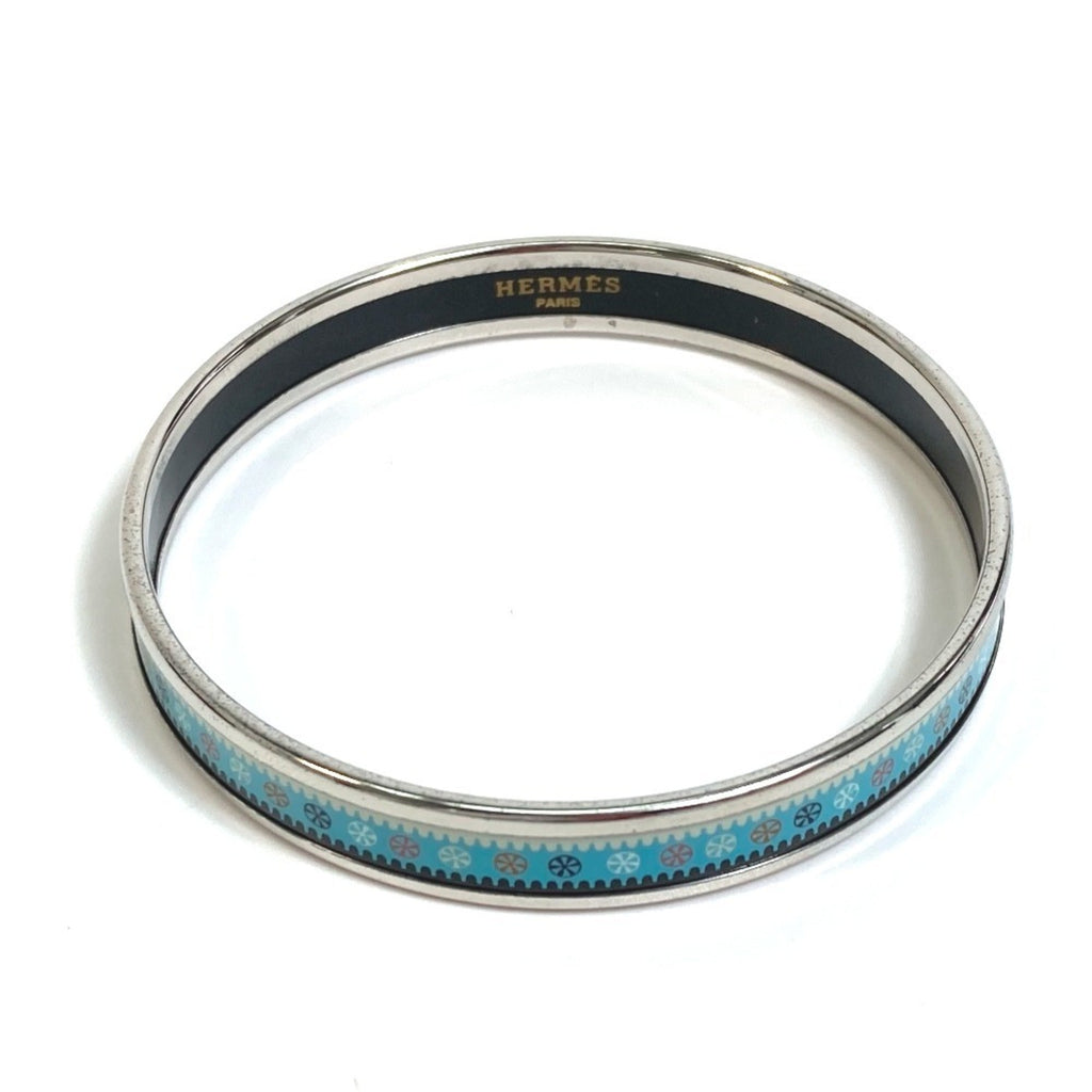 Cloisonné and Enamel Bracelet Blue Light Blue Mini