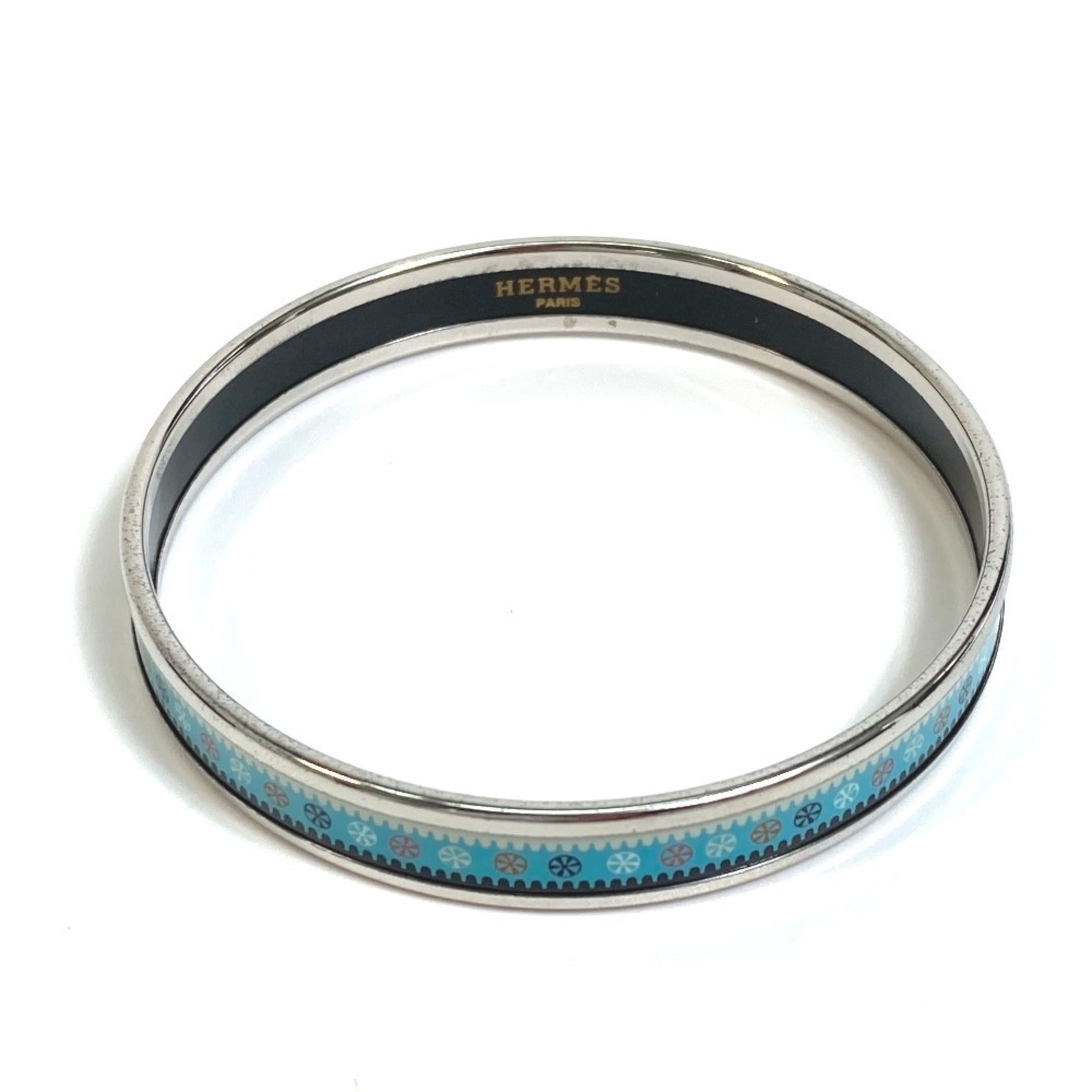 Cloisonné and Enamel Bracelet Blue Light Blue Mini