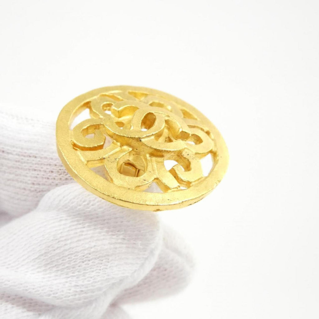Clip-On Earrings Clip-On Gold-Tone Metal