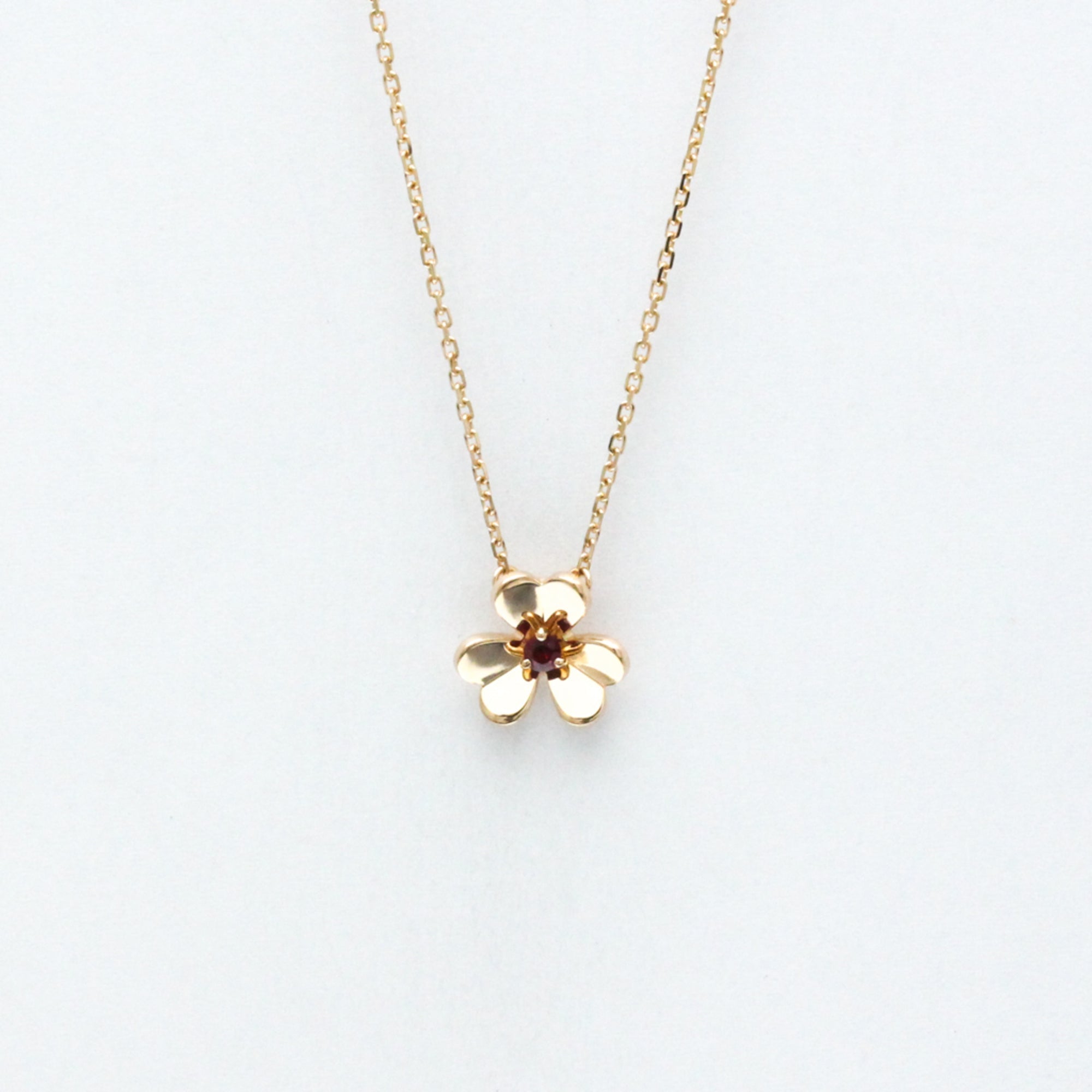 Frivole Pendant Necklace 18K Rose Gold Mini with Diamond