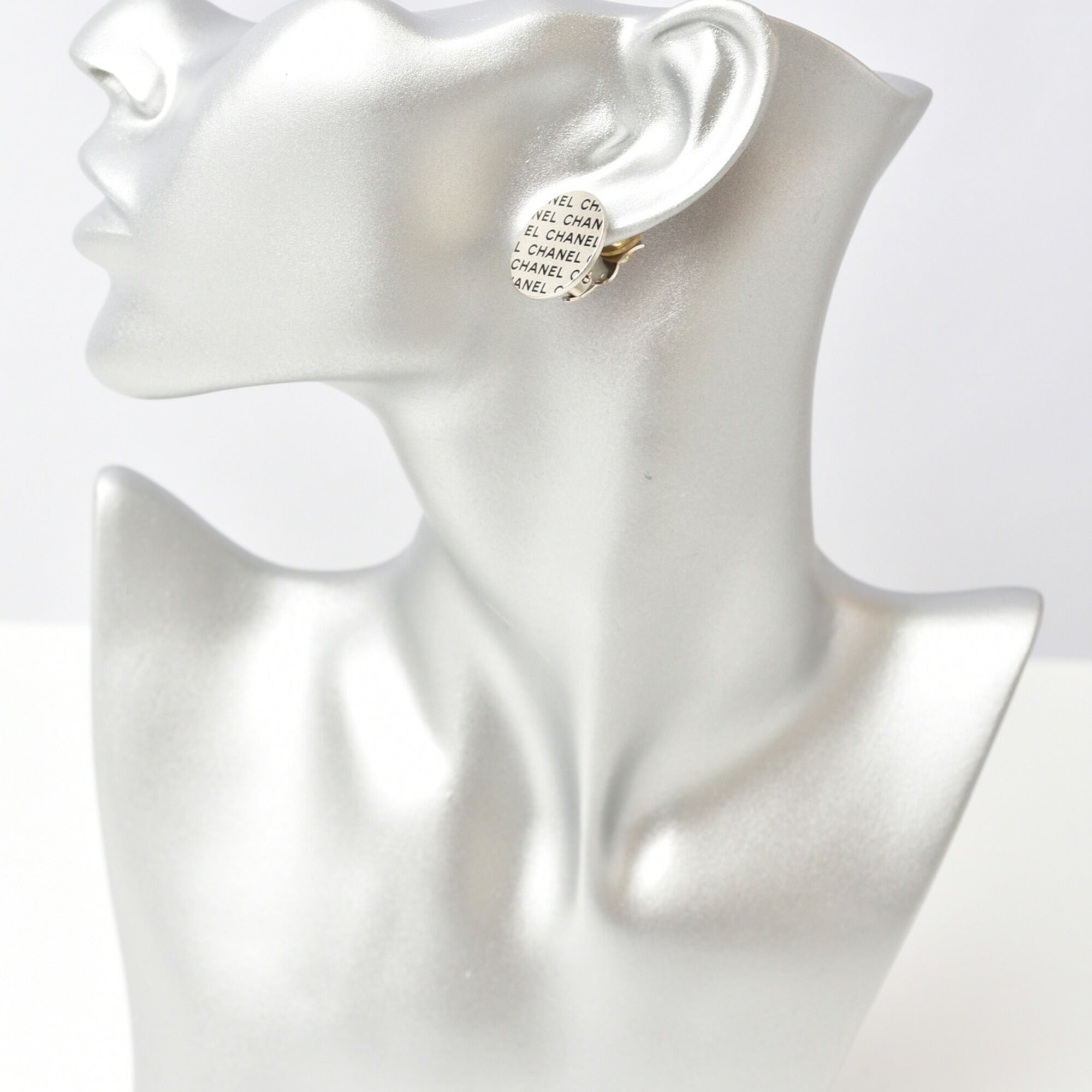 Earrings Silver-Tone Metal