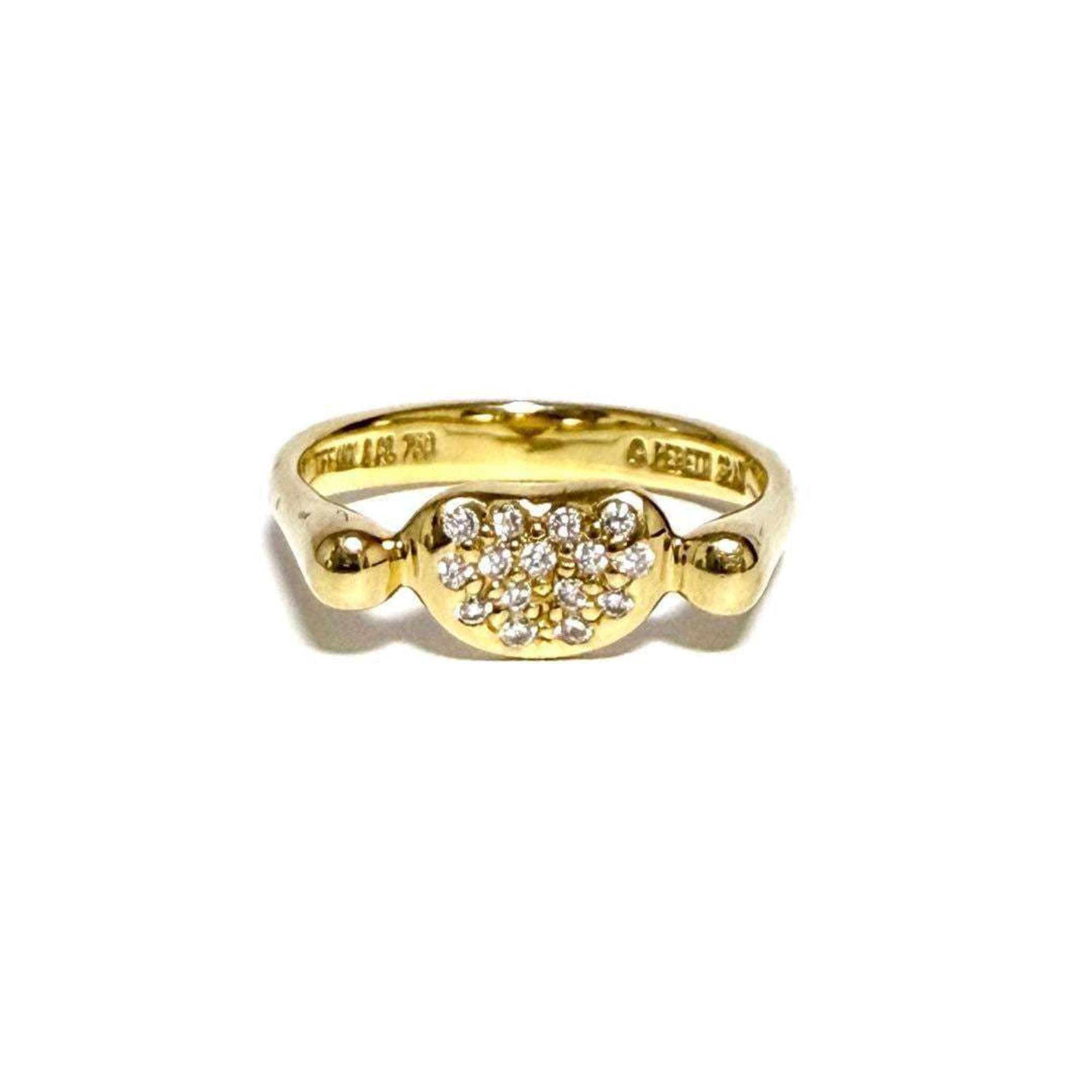 Bean Ring 18K Yellow Gold