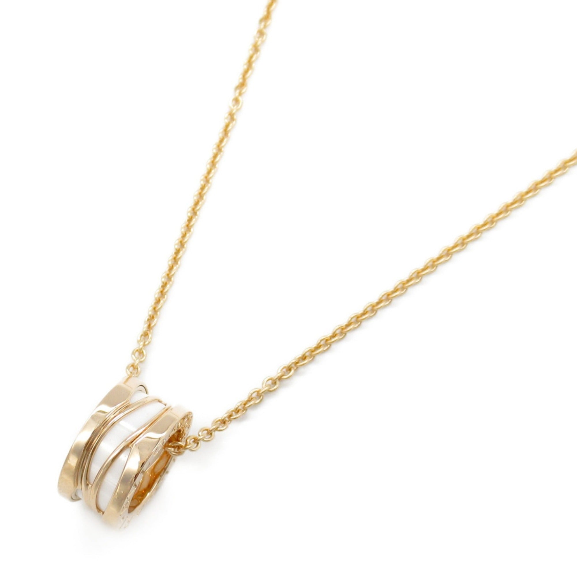 Pendant Necklace Ceramic and 18K Rose Gold