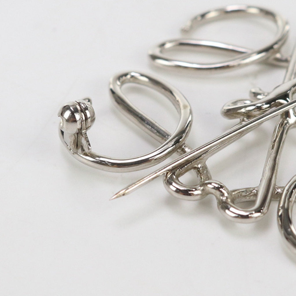 Anagram Brooch Metal Silver