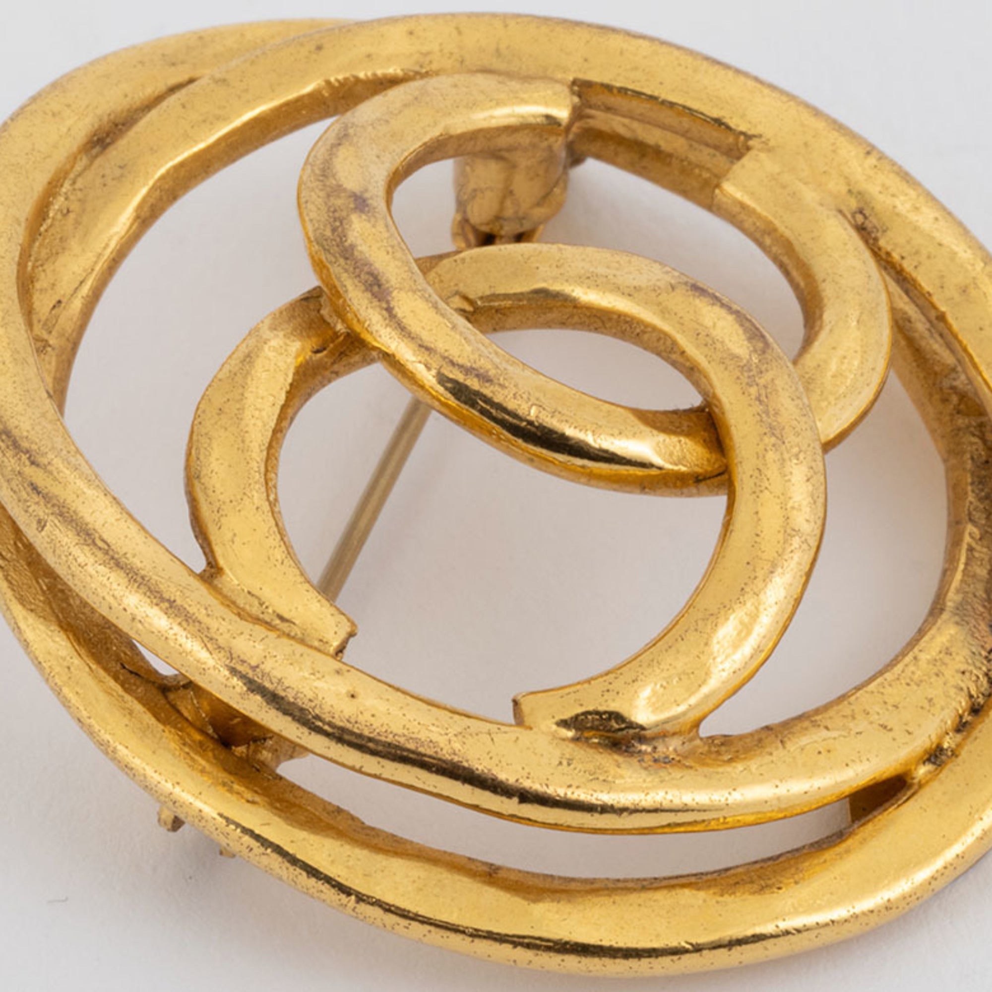 Brooch Metal Oval