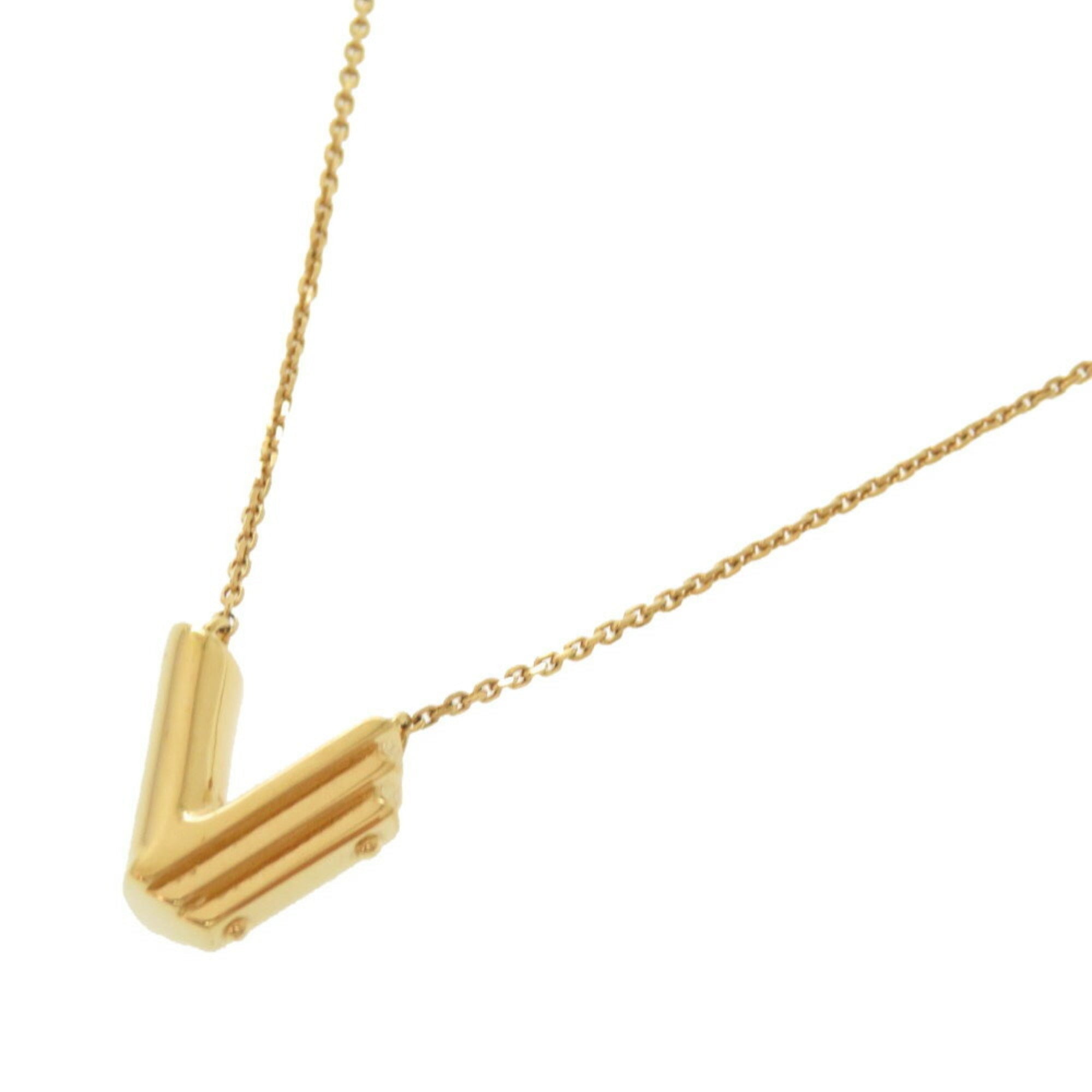 Pendant Necklace Metal Gold