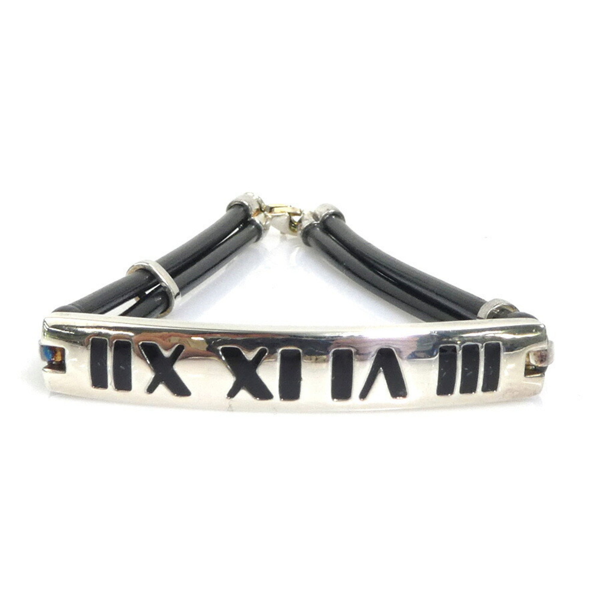 Atlas Dog Tag Bracelet Sterling Silver