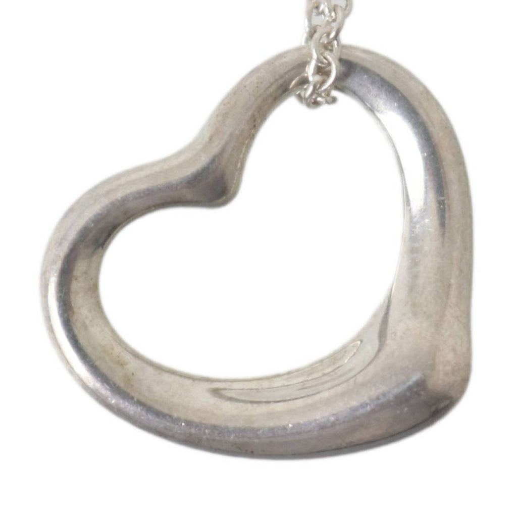Heart Pendant Necklace Sterling Silver