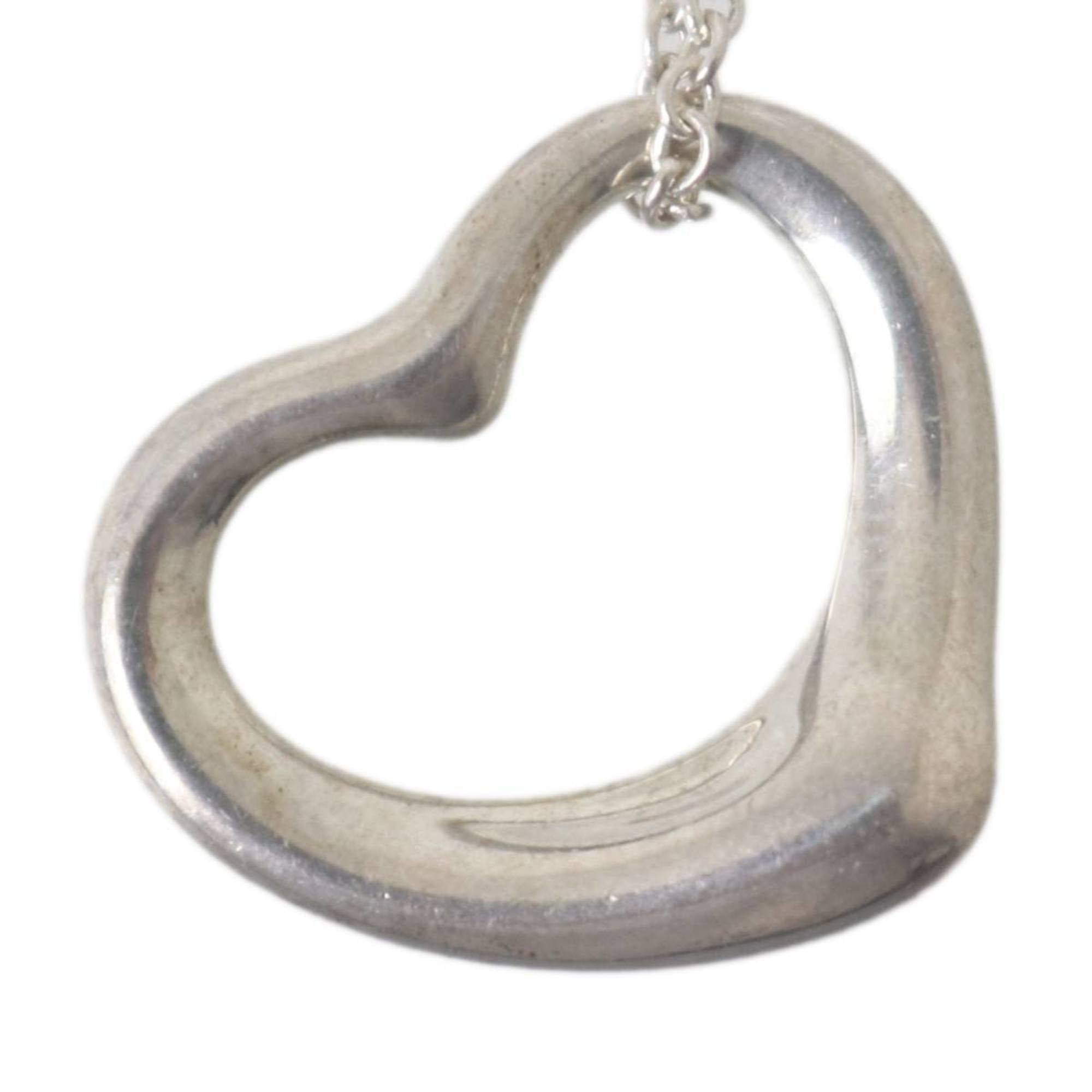 Heart Pendant Necklace Sterling Silver