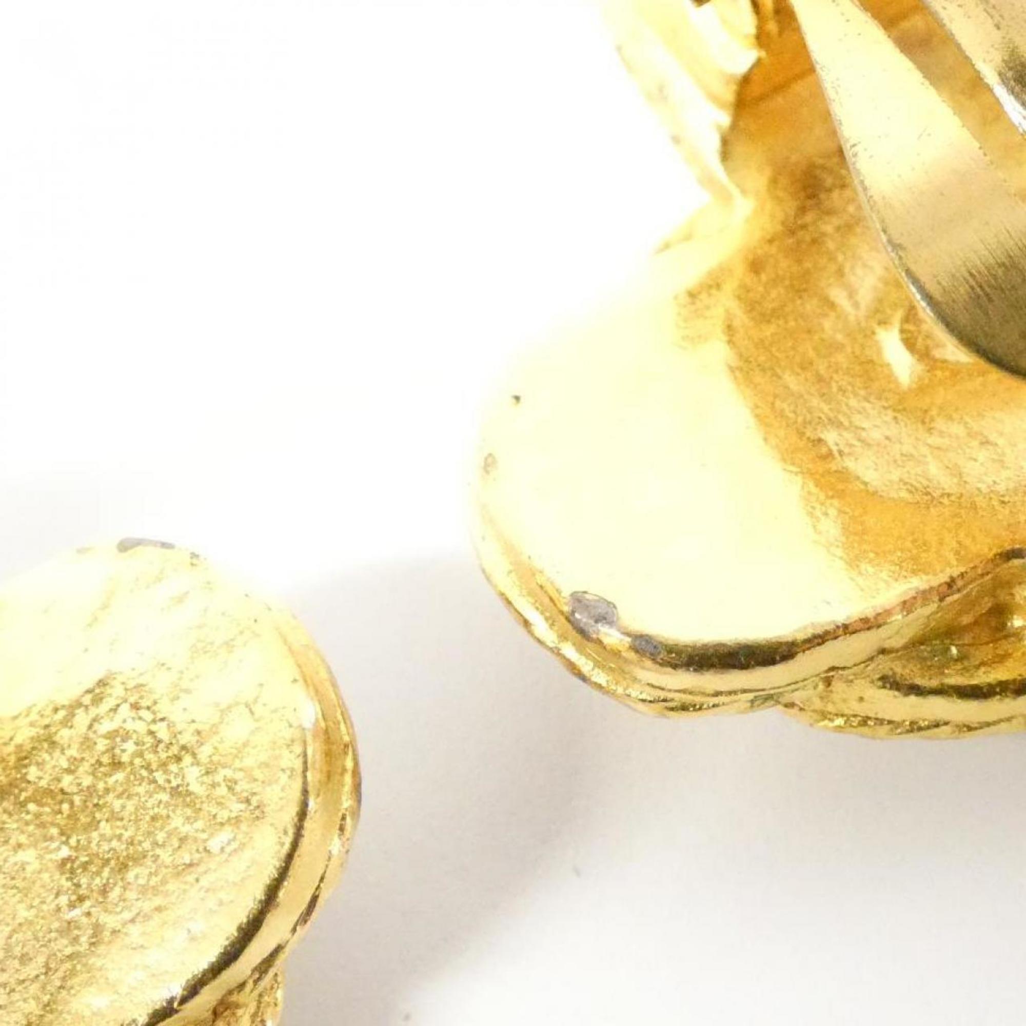 Clip-On Earrings Clip-On Gold-Tone Metal