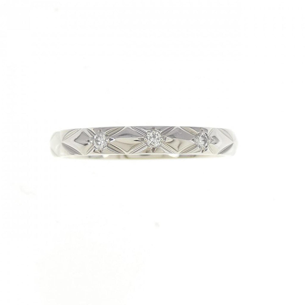 Matelasse Band Ring with Diamond
