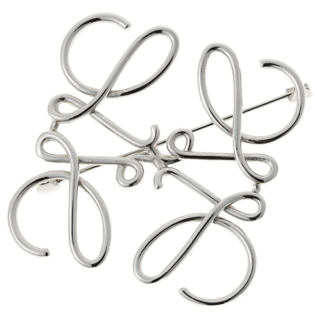 Anagram Brooch Brass