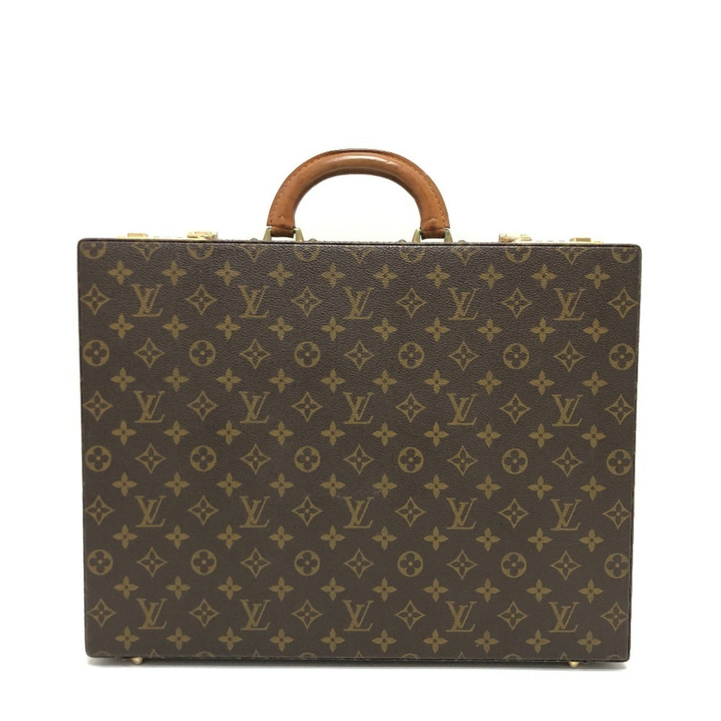 President Classeur Briefcase Monogram Canvas